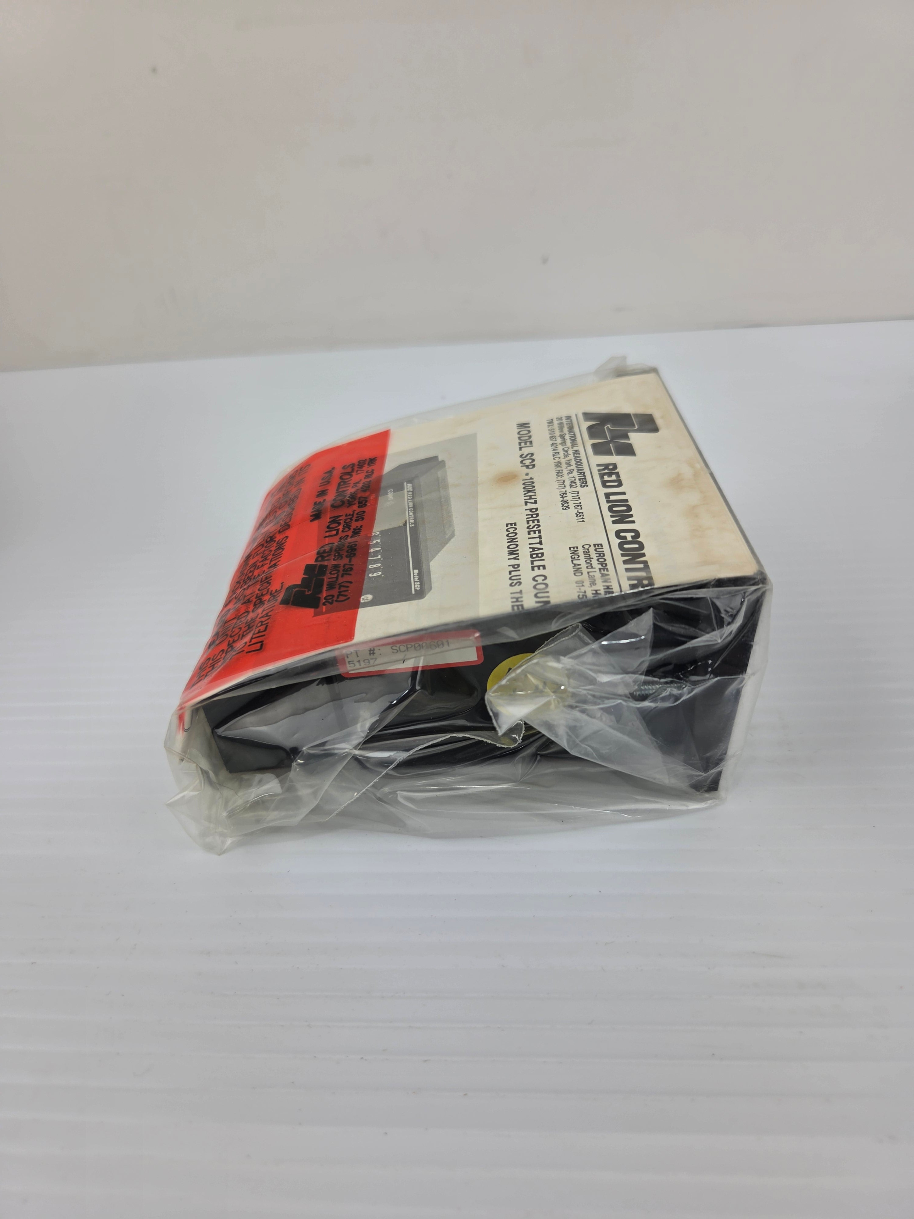 Red Lion Controls SCP00601 Counter 100 Khz Presettable Model SCP