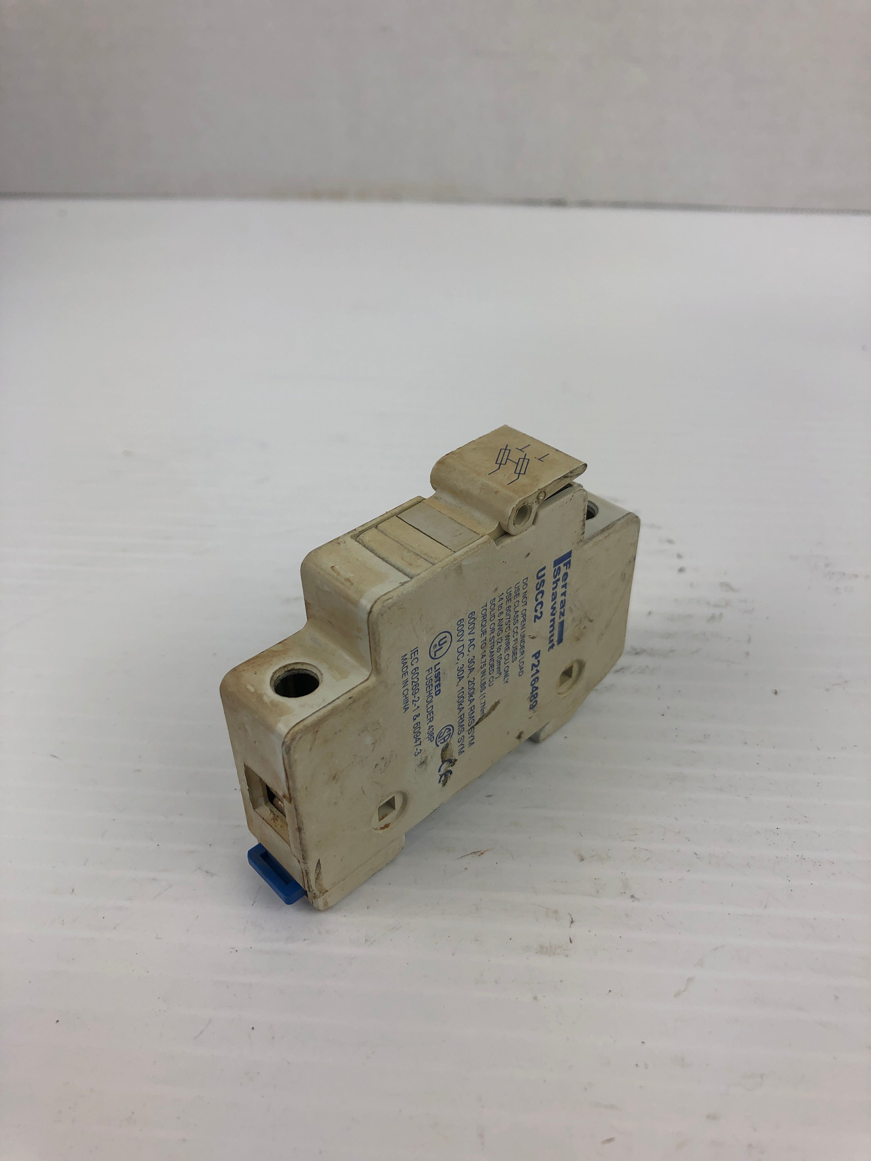 Ferraz Shawmut USCC2 Ultrasafe Single Pole Fuse Holder P216489