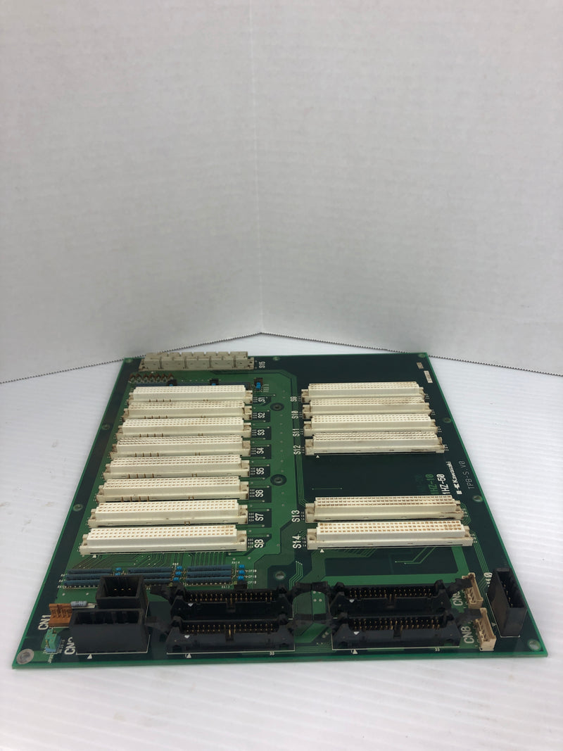 Kawasaki TPB-S.V0 PC Circuit Board 1HZ-50 Robotics Backplane