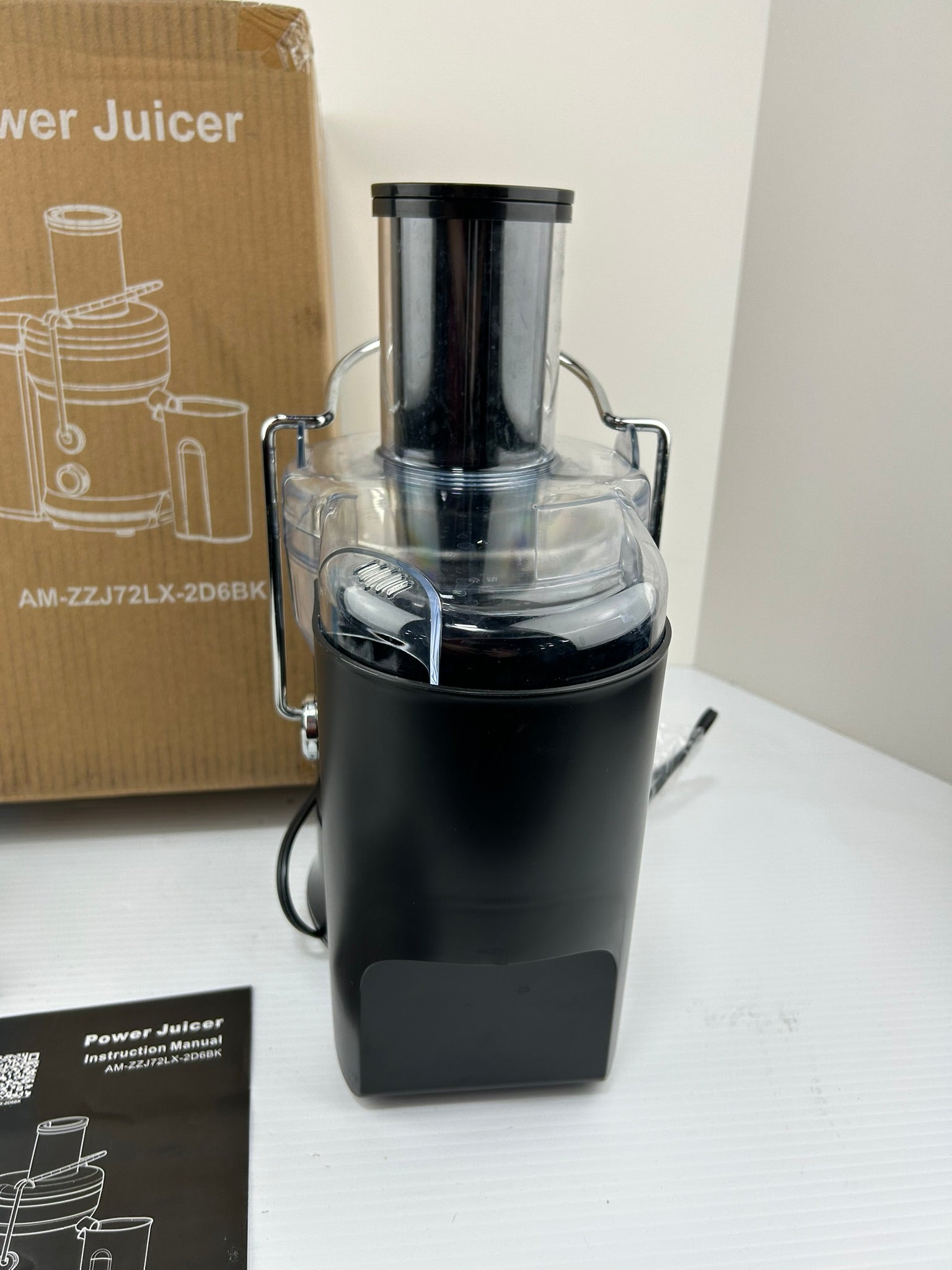 Power Juicer AM-ZZJ72LX-2D6BK - Color Black