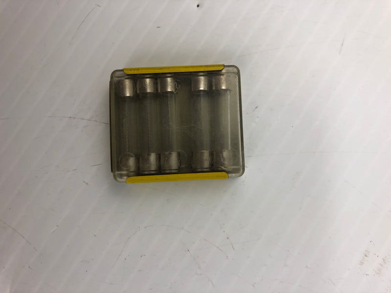 Buss Fuses AGC-2-1/2 Mini Fuse - Lot of 5