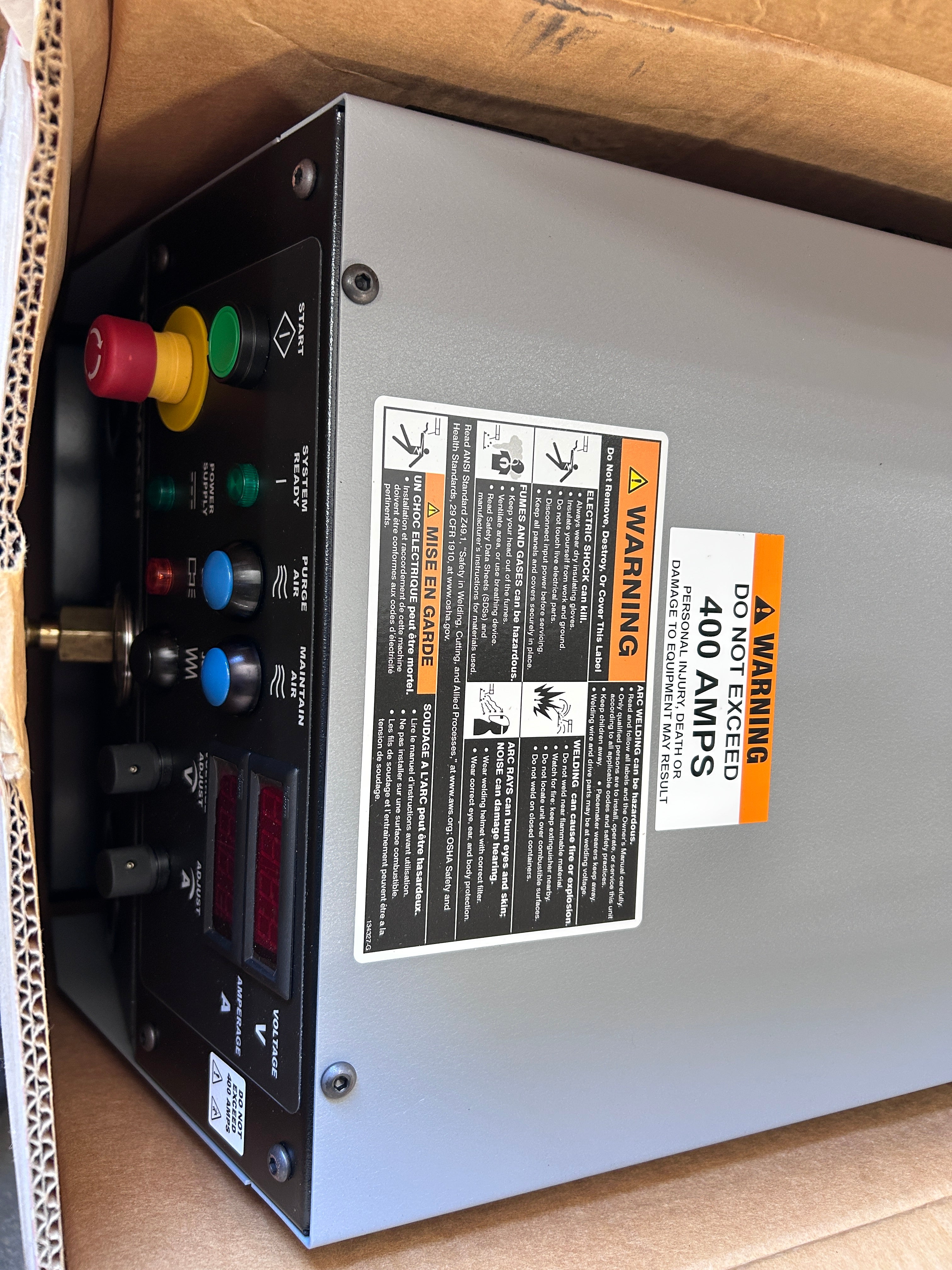 Thermach AT-400 Twin-Wire Electric Arc Spray Power Control Feed Module 1PH