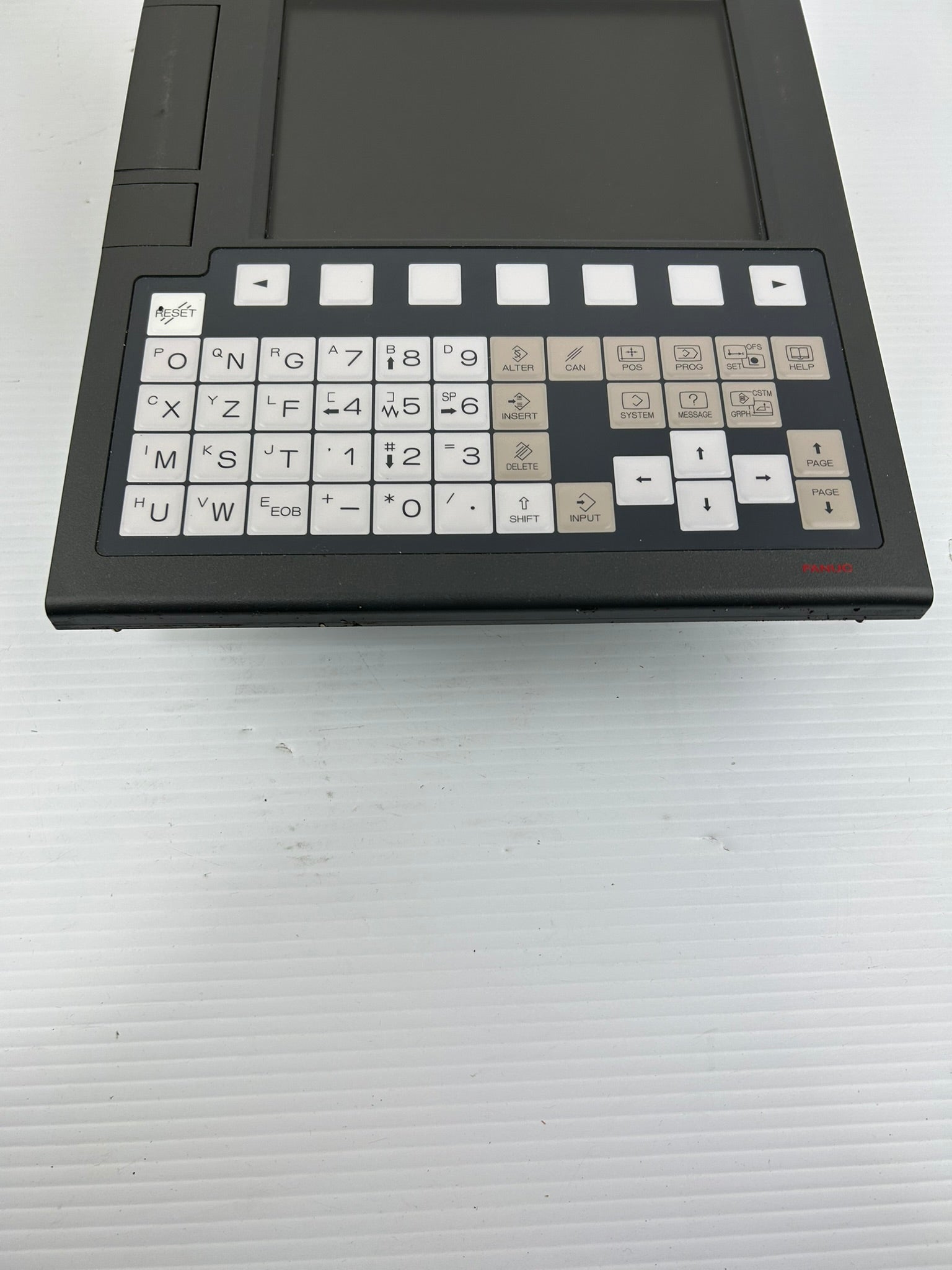Fanuc A02B-0319-B500 CMC System Control Screen with Keypad Series 0i-TD