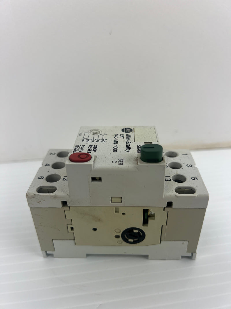 Allen-Bradley 140-MN-1000 Motor Starter Ser. C 600V 25A 3PH 8kV