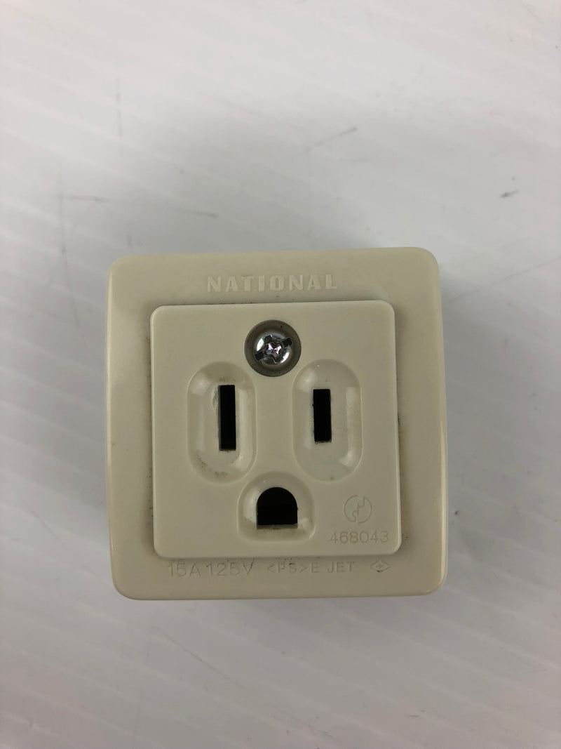 National WK3001 Receptacle 15A 125V 41-5286