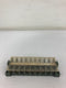 Mitsubishi TE-K2 Terminal Block 660V 15A 9P - Lot of 4