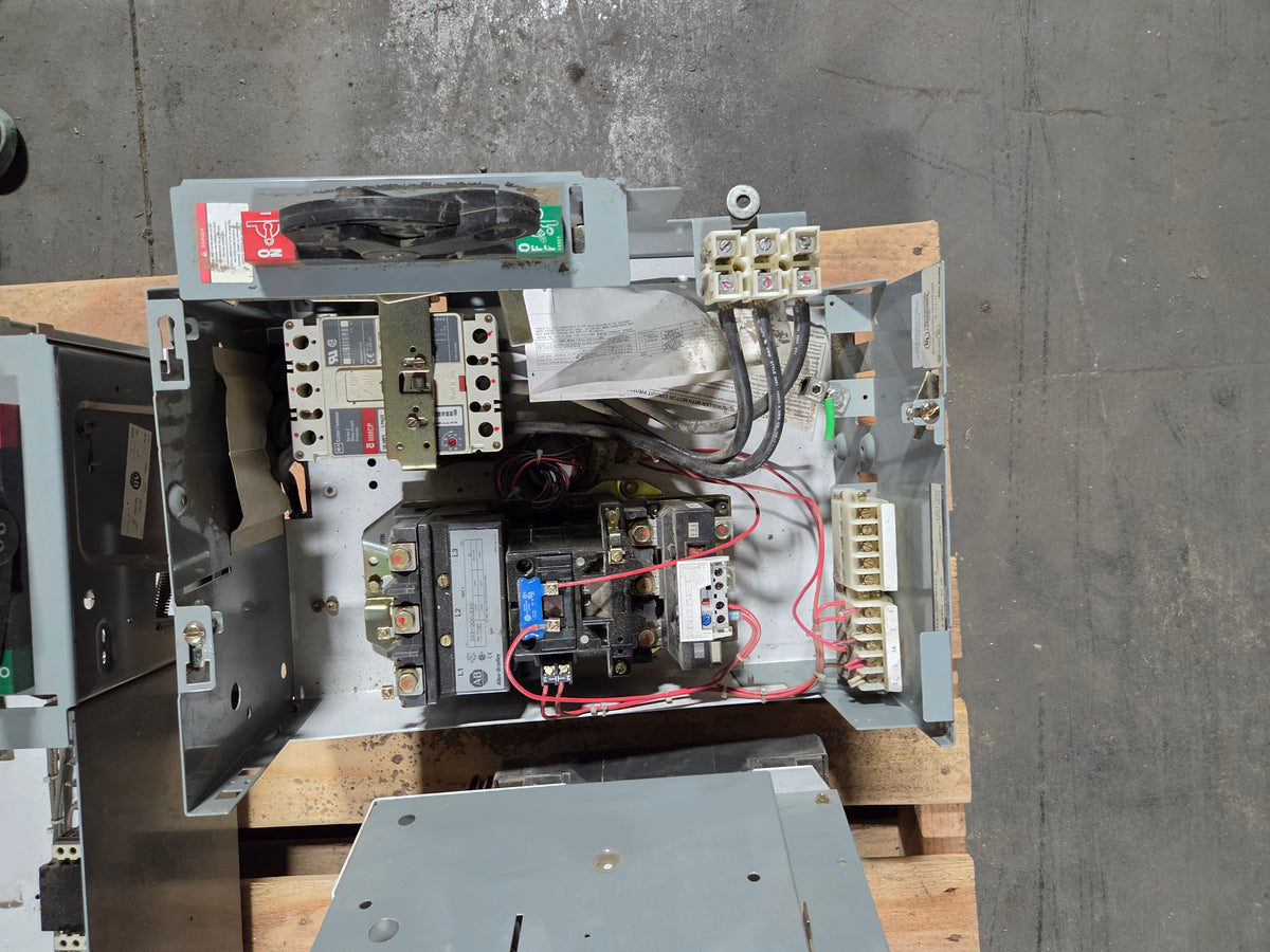 Allen-Bradley MCC Bucket 2113B 30HP 3PH 480V Size 3 FVNR 100A Breaker - No Door