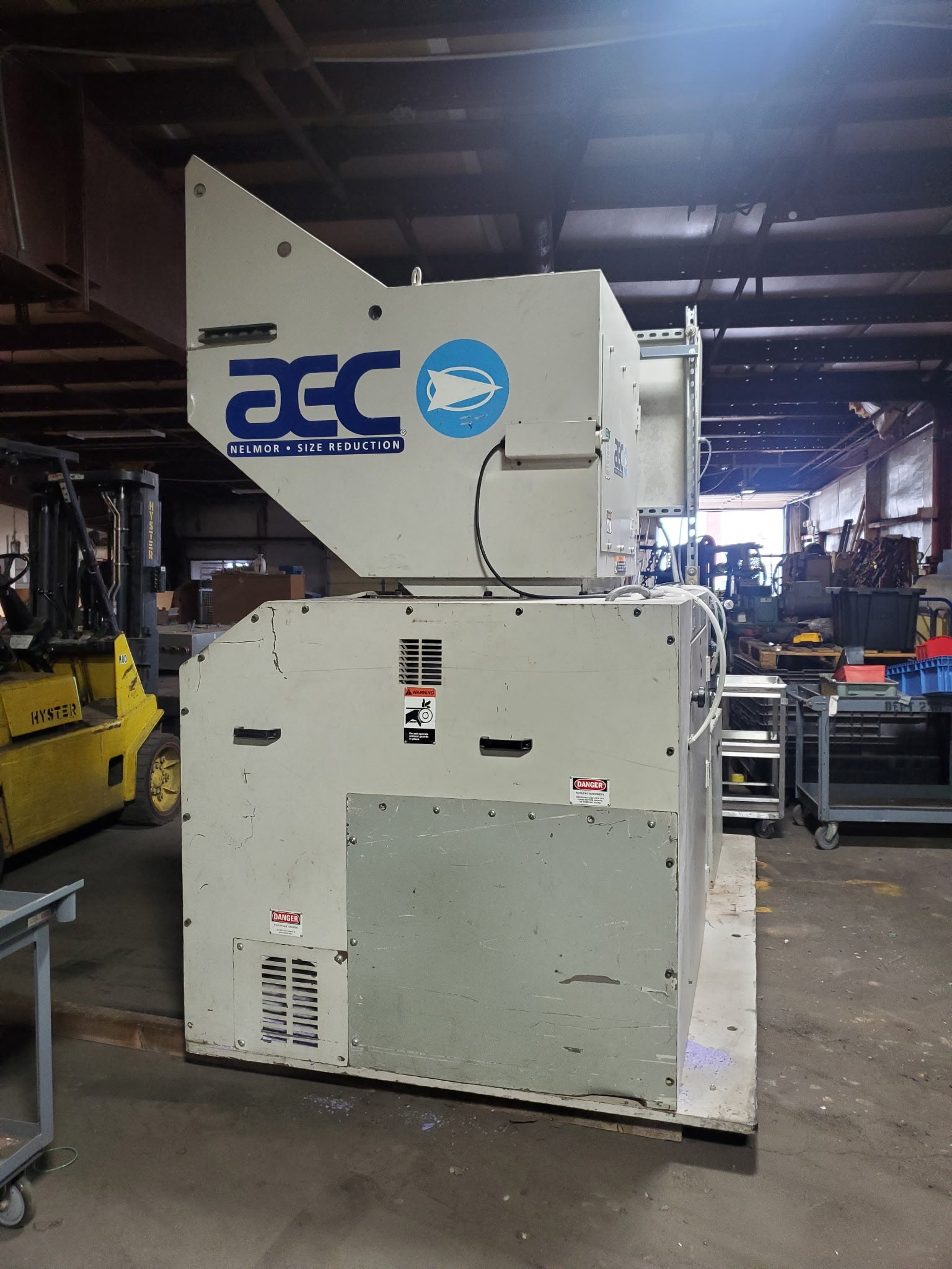 AEC 50HP Plastic Granulator Grinder 1820 18" x 20" 460V 3PH Industrial