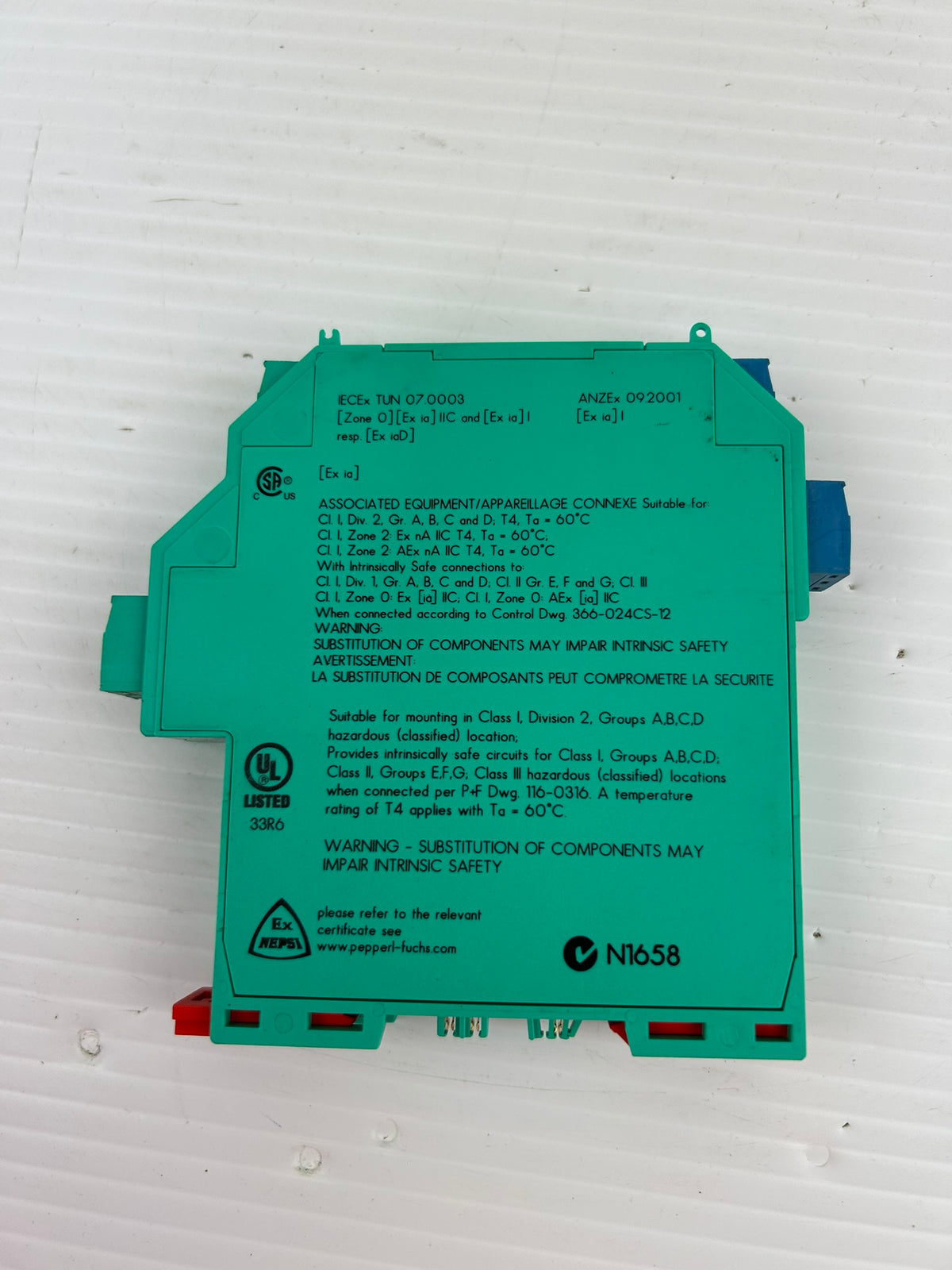 Pepperl+Fuchs KFD2-UT2-EX1 Safety Barrier 223812 Relay