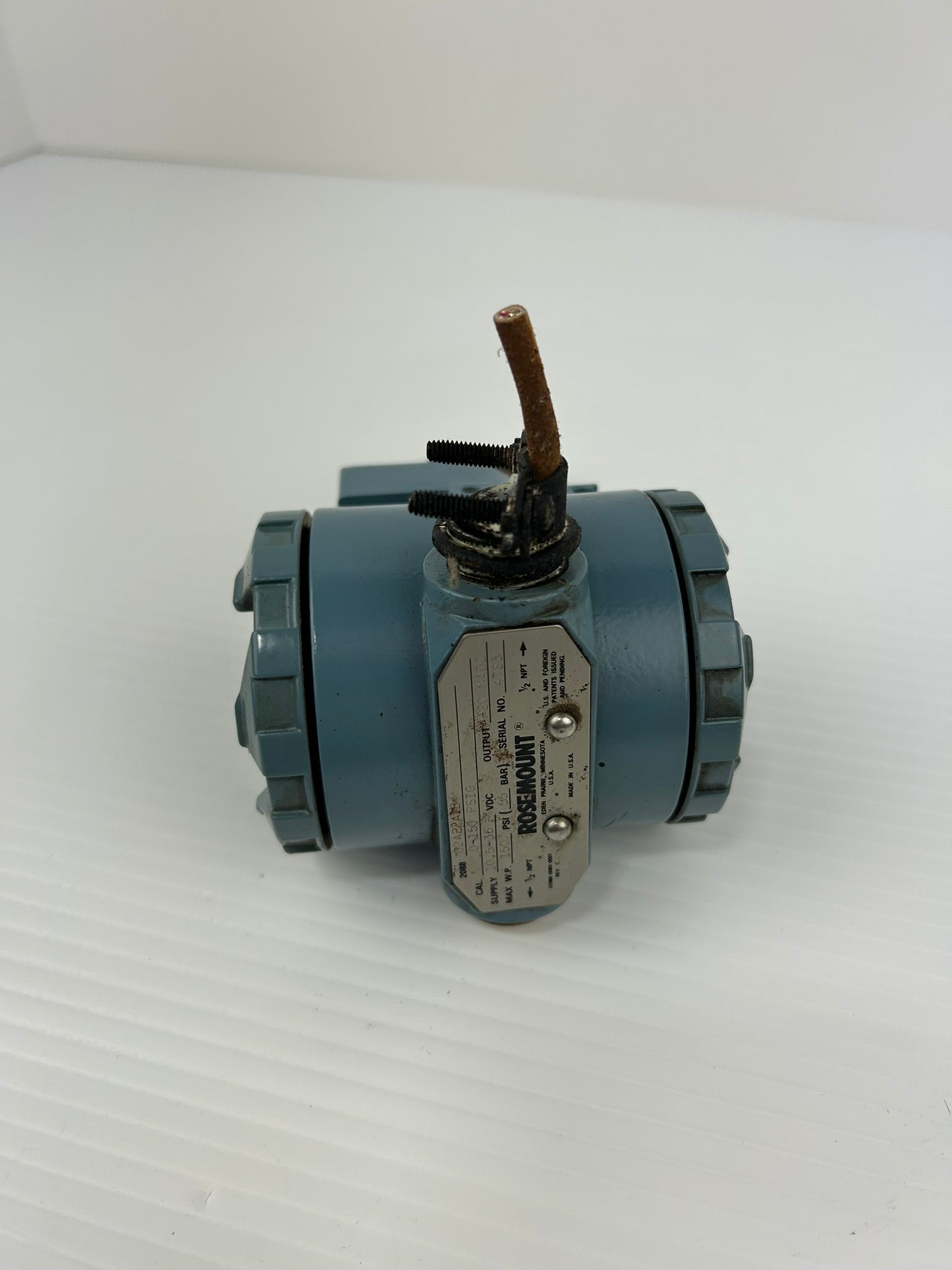 Rosemount 2088G2A22A1B4 Pressure Transmitter 0-150 PSIG 10.5-36 VDC 4-20 MADC