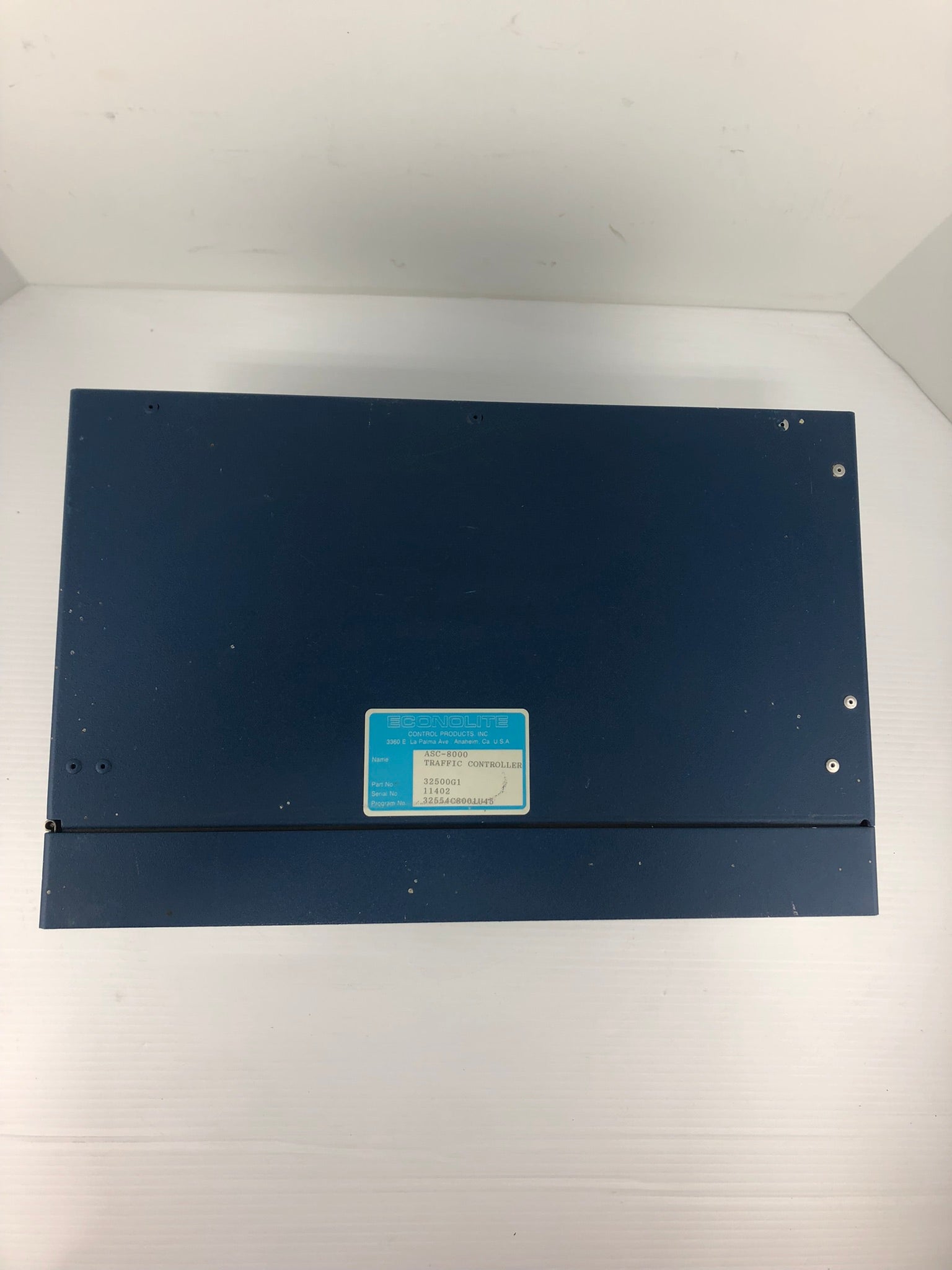 *** Econolite Control Products ASC-8000 Traffic Controller