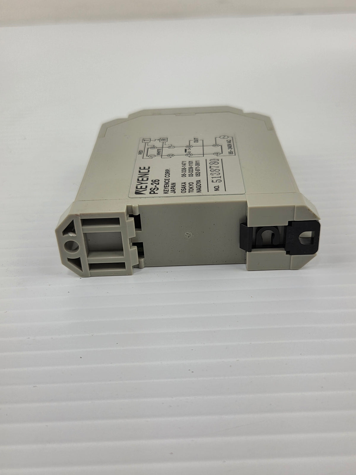 Keyence PS-26 Photoelectric Sensor Amplifier 85-240VAC DIN Rail Switch PS26