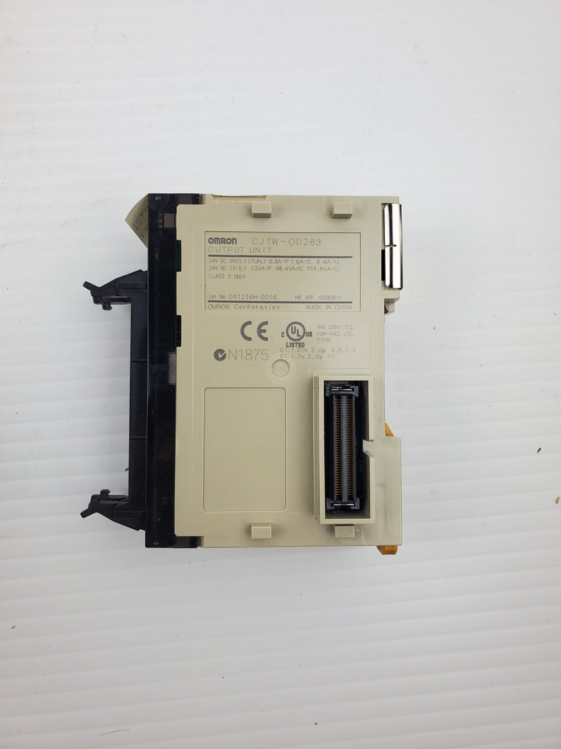 Omron CJ1W-OD263 Output Module 24VDC Class 2 Only