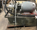 Vickers Pump VCH-109-YD-5DB and Louis Allis 3 HP Motor with Hydraulic Tank 3 PH