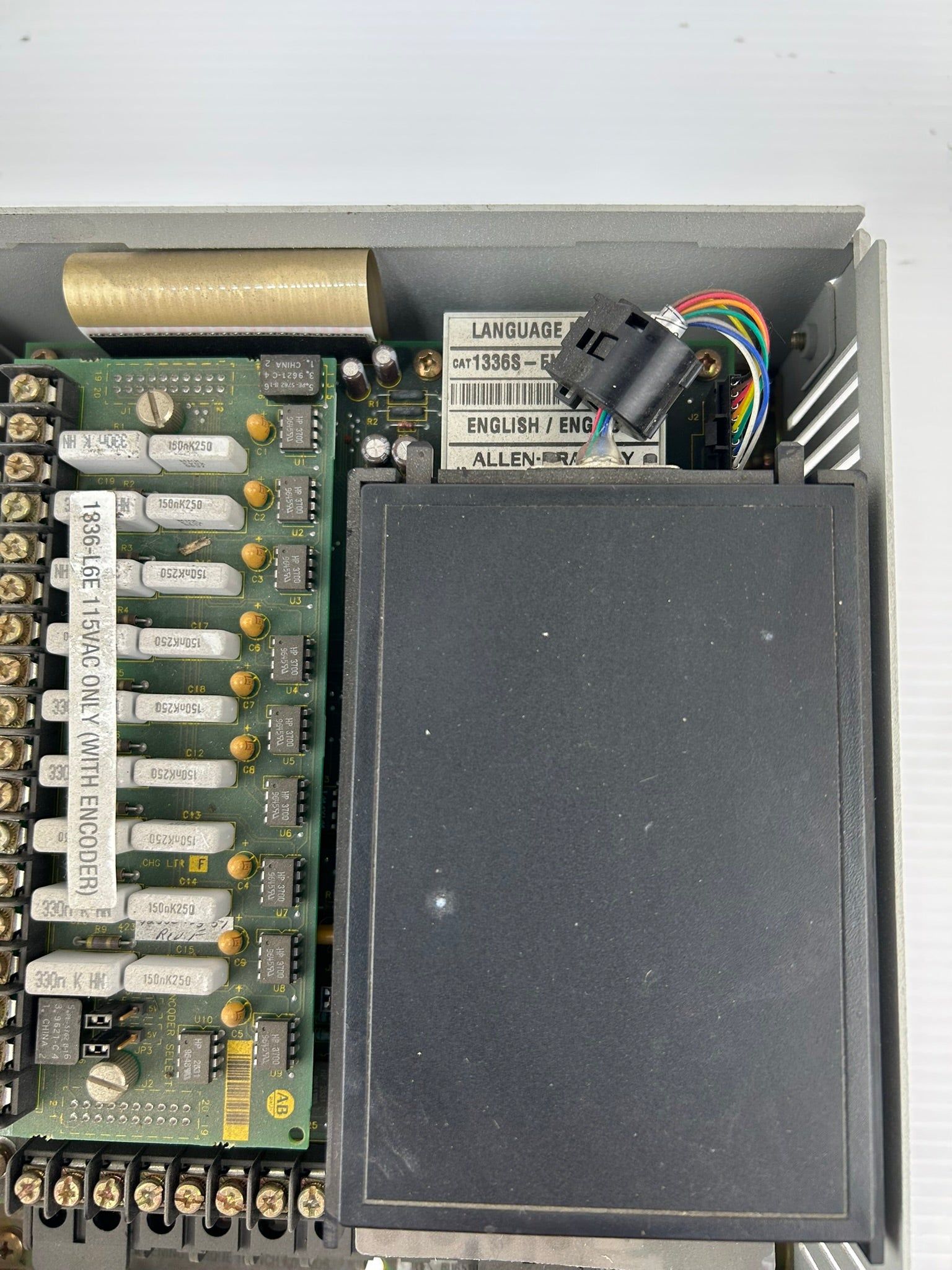 Allen Bradley 1336S-BRF10-AA-EN4 Sensorless Vector Drive Series D - No Top
