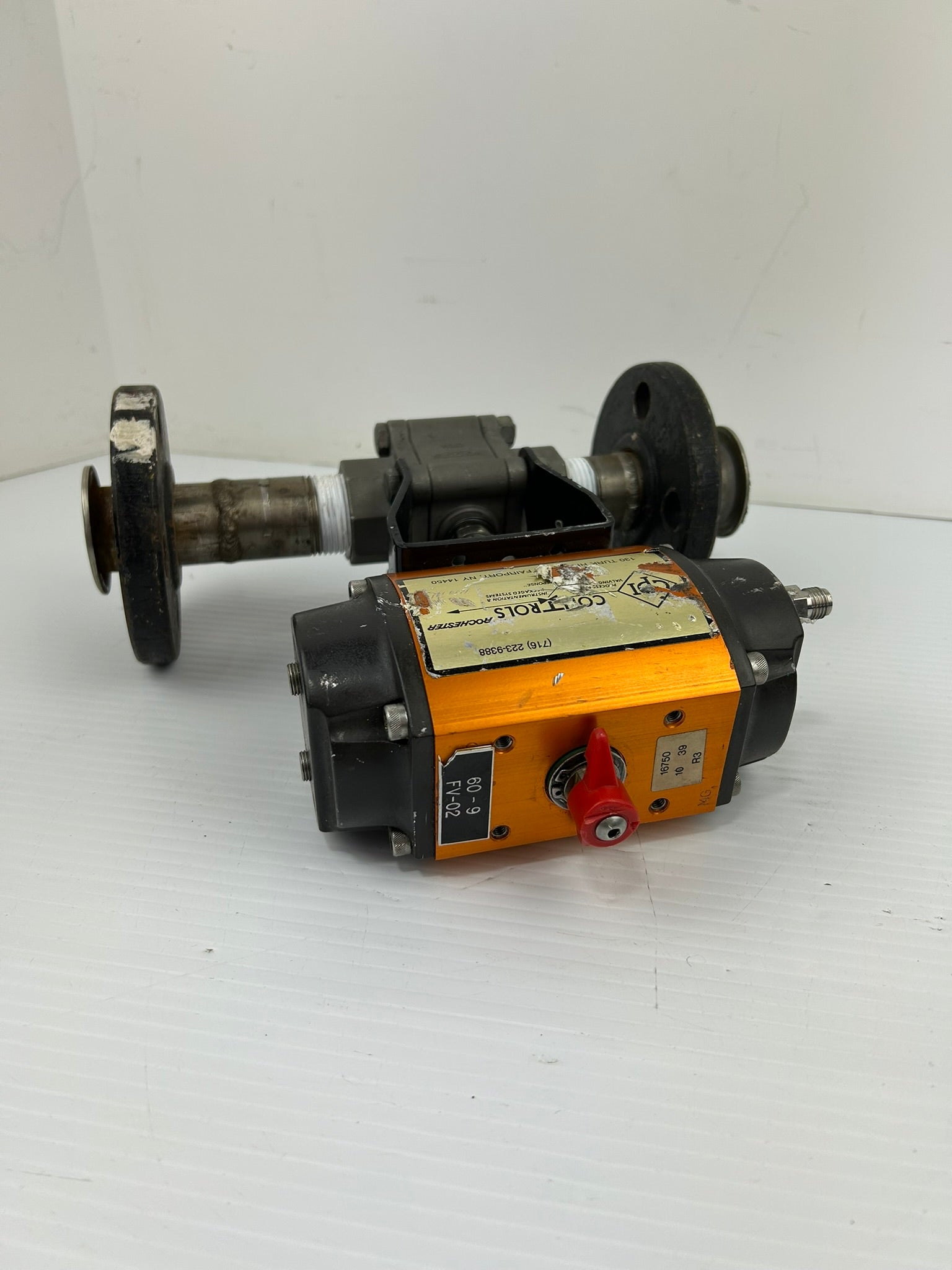 Worcester Controls 1039SNR3 Pneumatic Actuator Series 39 120PSI 170IN-LBS