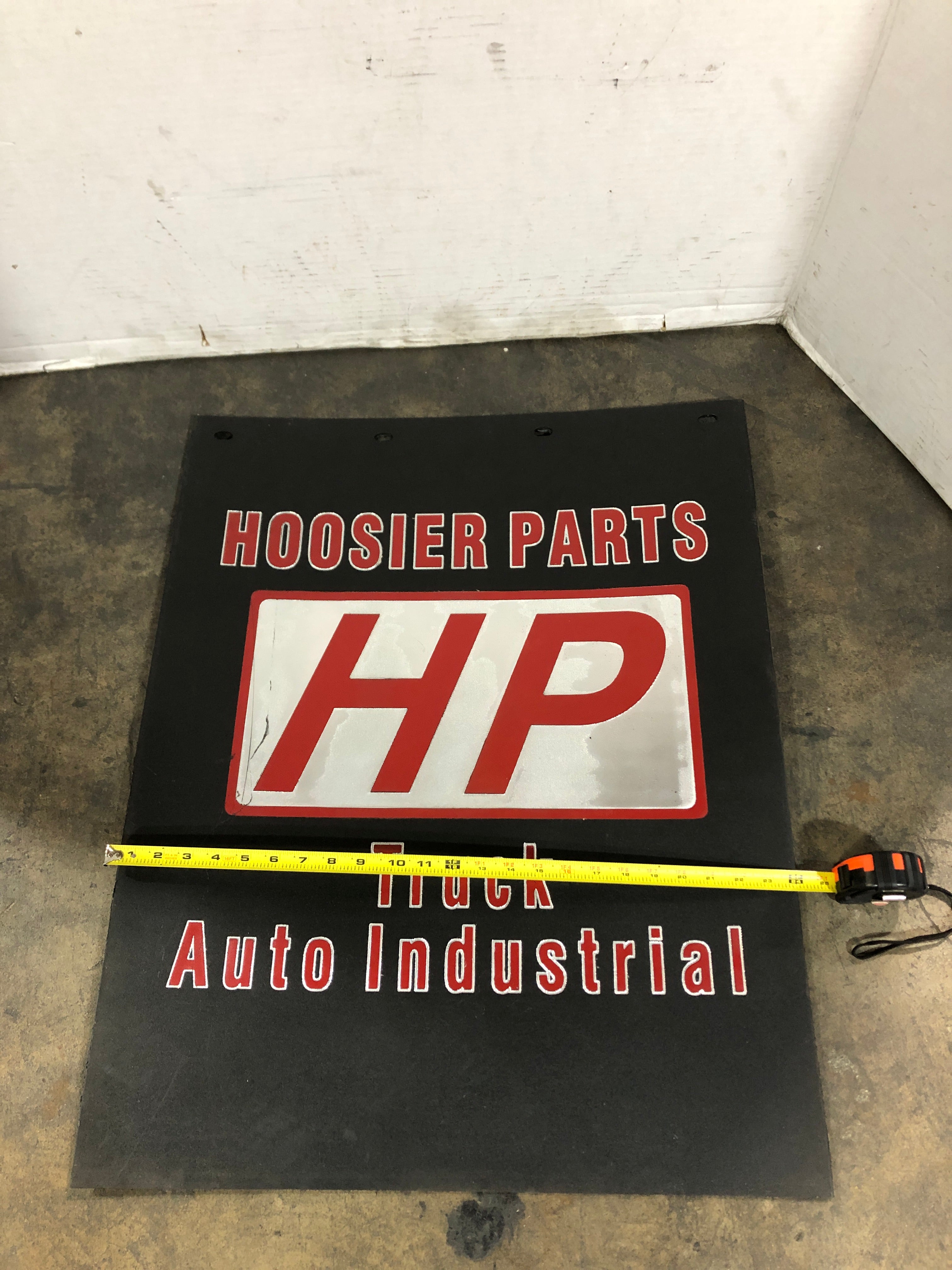 Hoosier Parts K213-296 Semi Truck Mud Flaps Tractor Trailer 24" x 30" Vintage