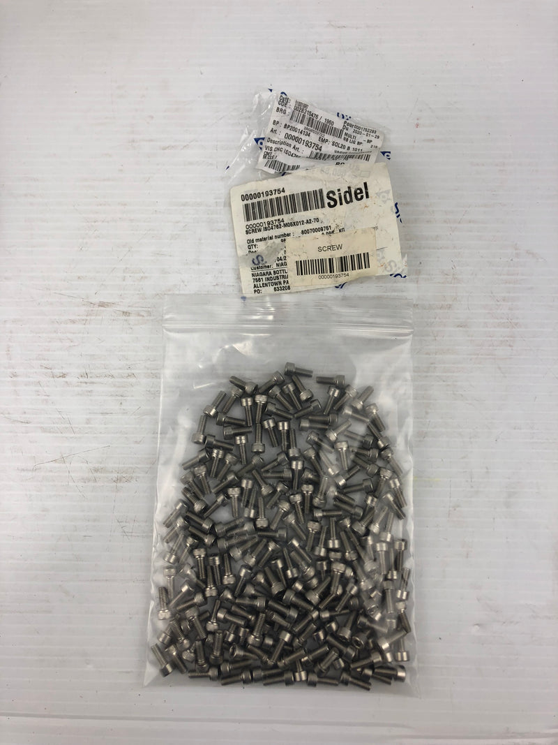 Sidel 00000193754 Screws - Lot of 180