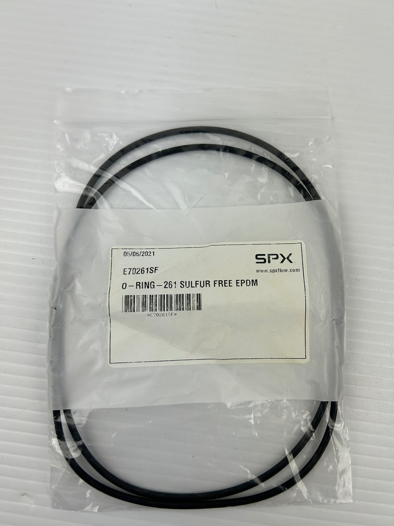 SPX E70261SF Sulfer-free EPDM O-Ring 261 - Lot of 2