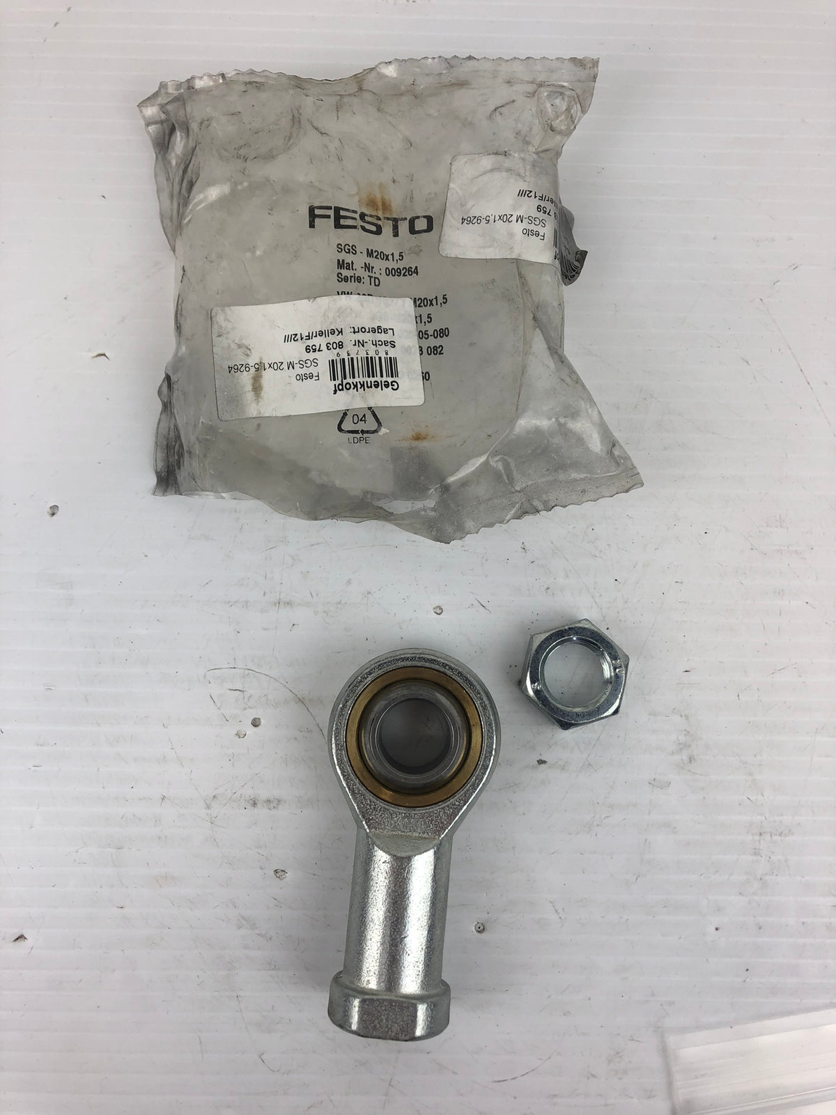 Festo 009264 Rod End Joint Bearing M20X1,5