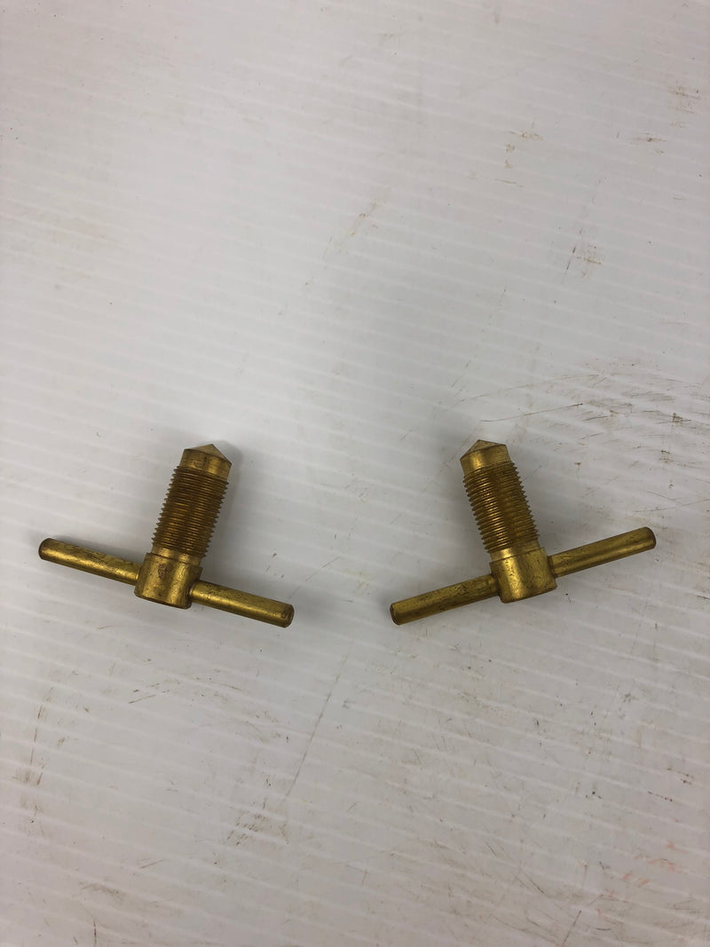 Brass Adjustable Screw 3" x 1-3/4" - Lot of 2