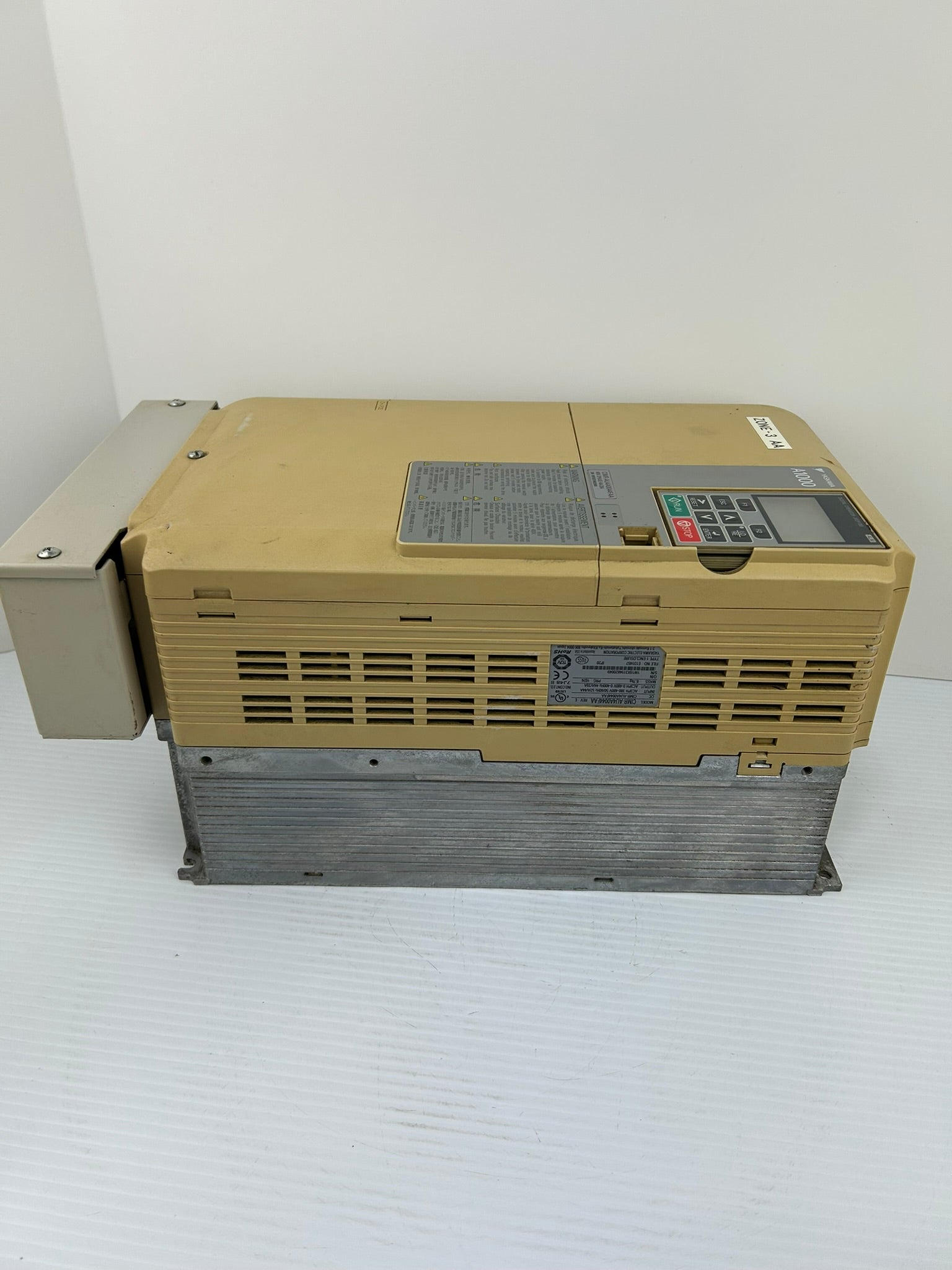 Yaskawa Electric CIMR-AU4A0044FAA A1000 3PH AC Drive Rev E Type 1 Enclosure