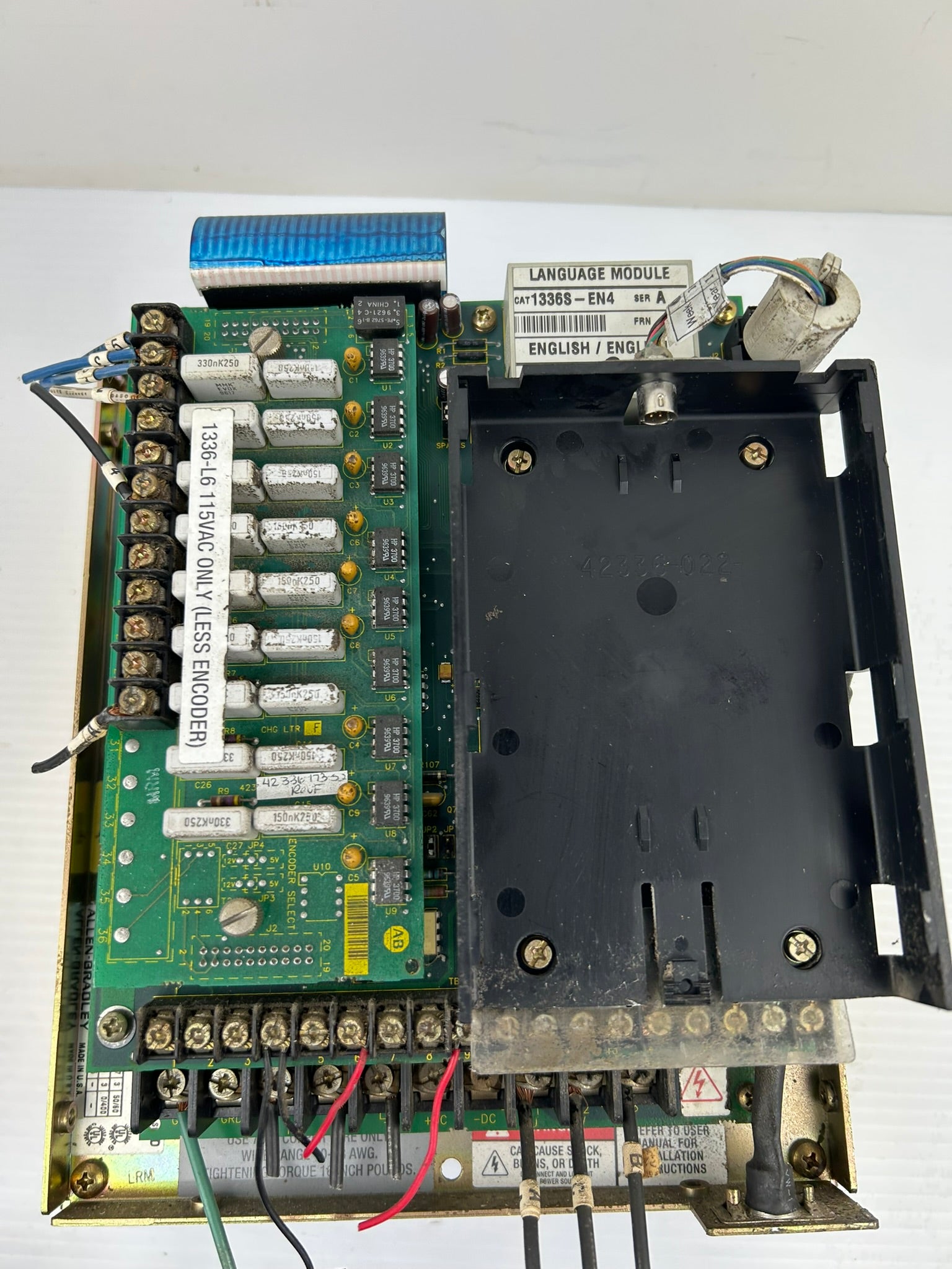 Allen Bradley 1336S-BRF50-AN-EN4 AC Drive Series D - NO TOP COVER