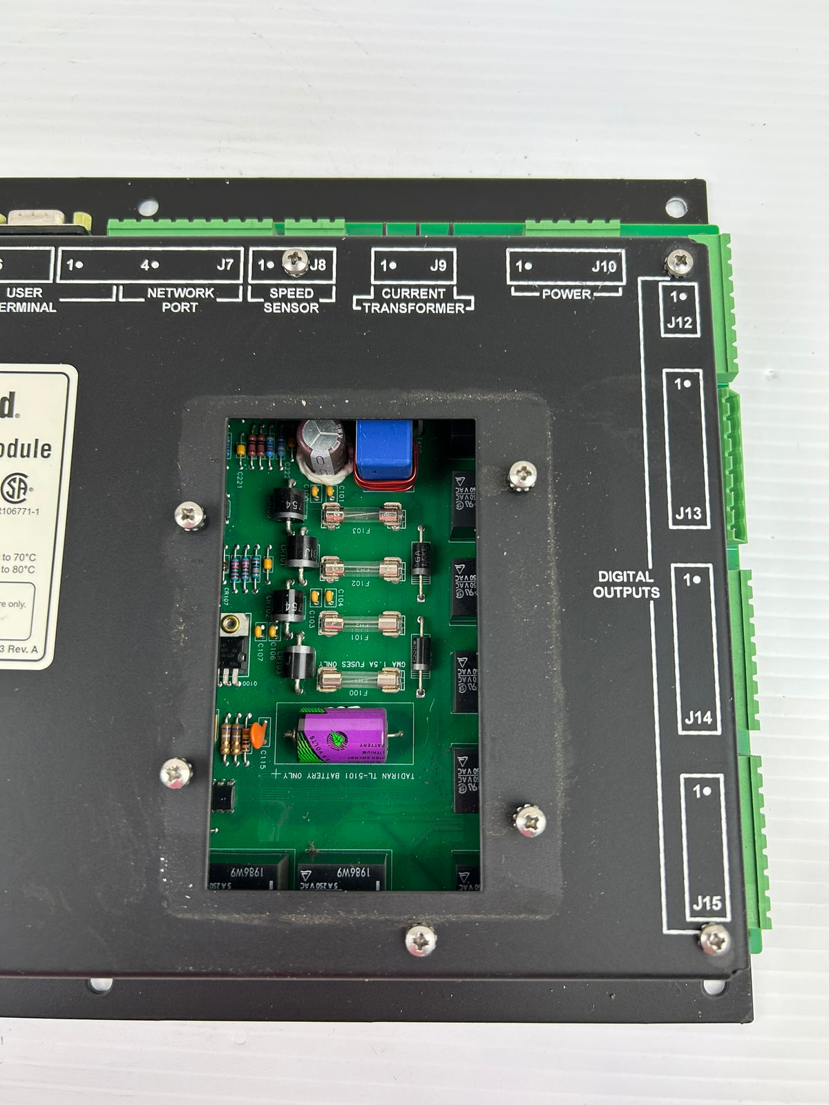 Ingersoll Rand 22110423 Microcontroller Processor Module Rev E