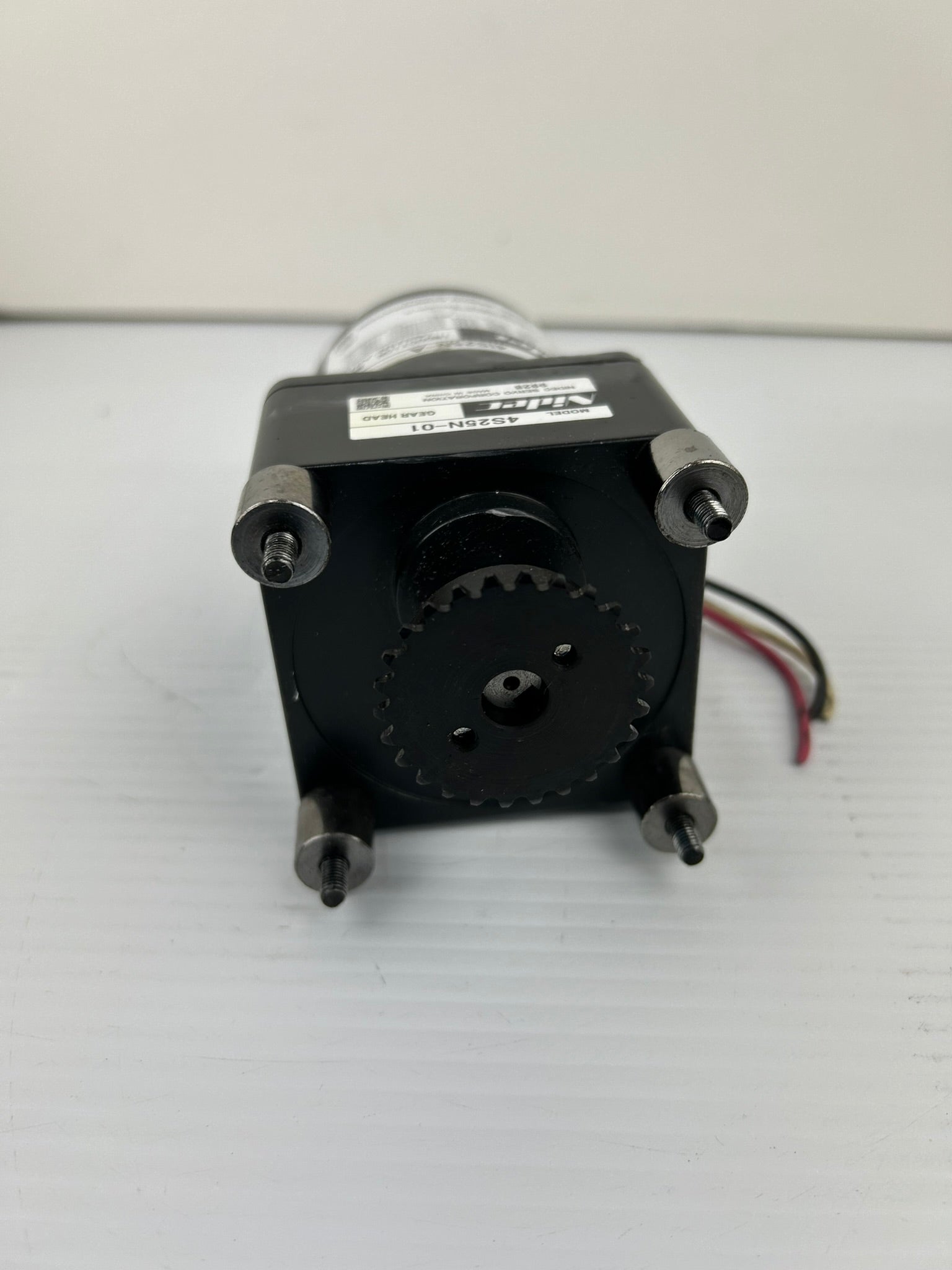 Nidec 4S25N-01 Gear Head With 4IS25N-A Industrial Motor