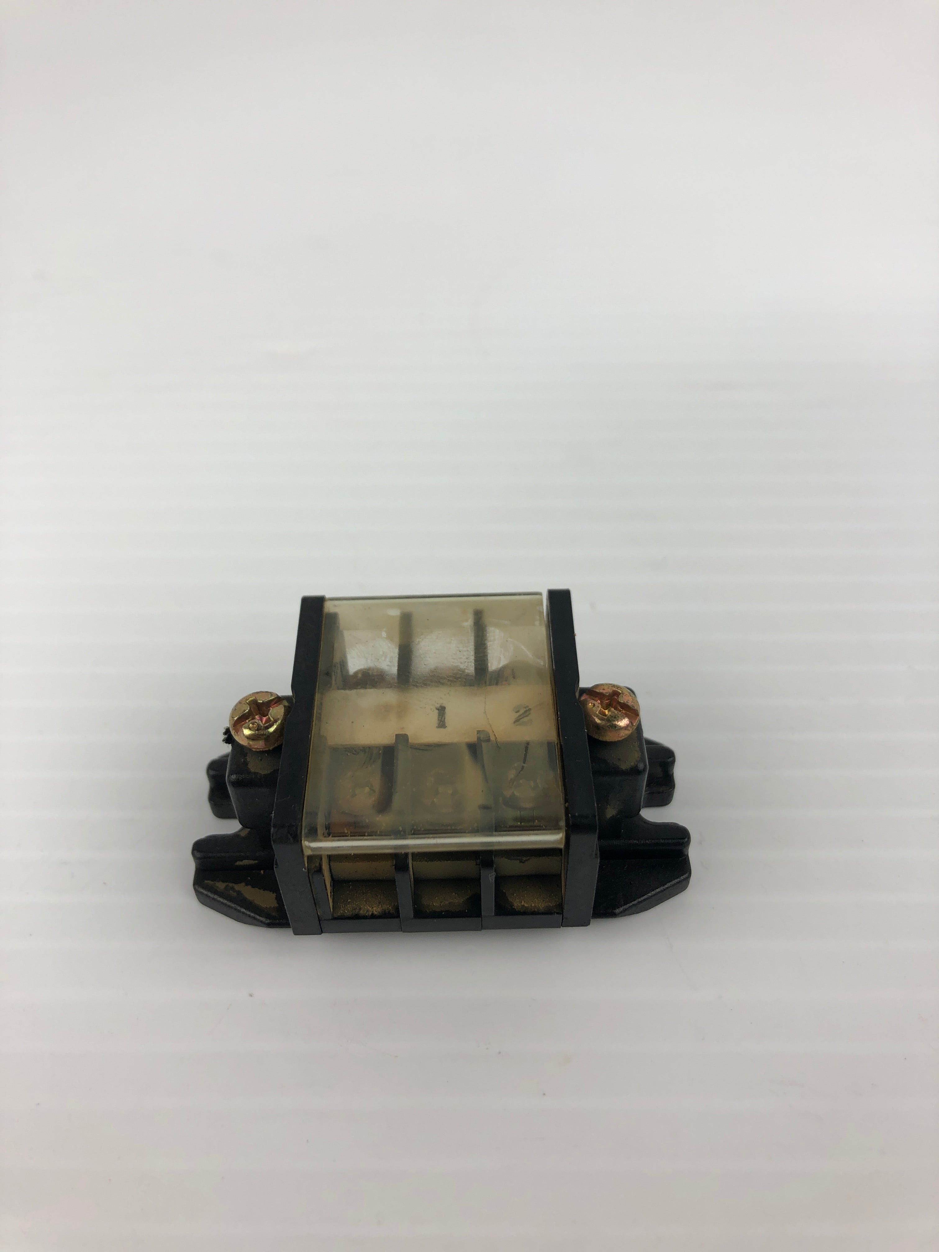 Yoshida Electric KTU15N-3J Terminal Block 600V 15A - Lot of 2