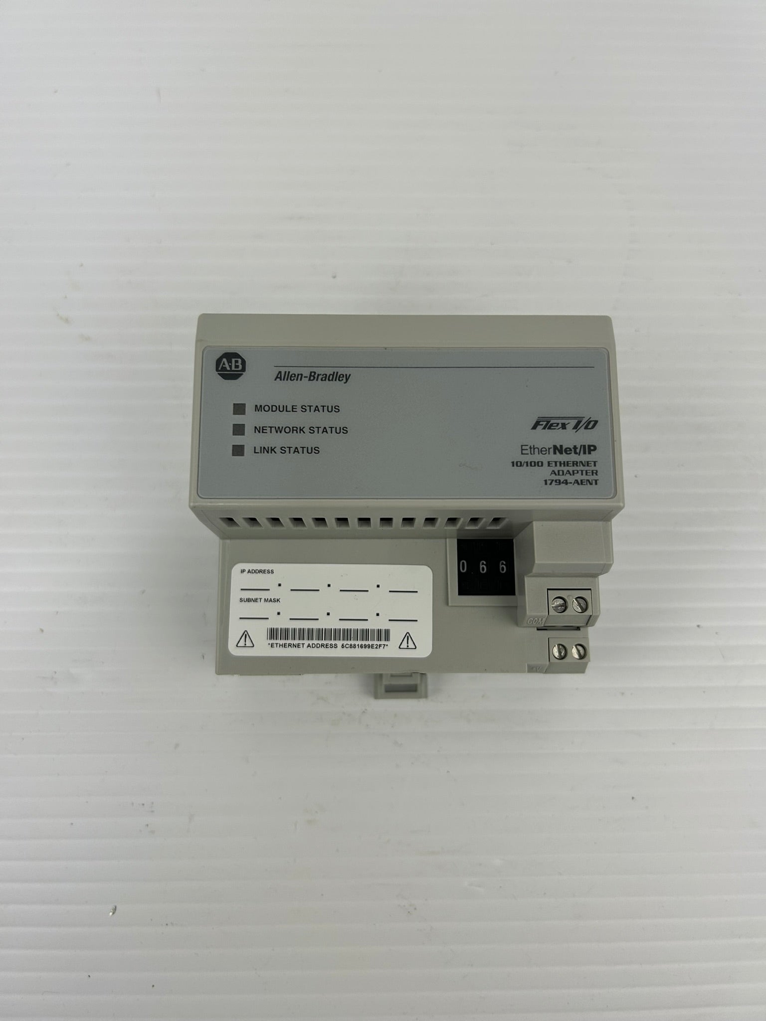 Allen-Bradley 1794-AENT Flex I/O Ethernet Adapter EtherNet/IP 10/100 Series B