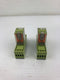 Comat C7-A20 BX Relay with Base LR38486 - Lot of 2