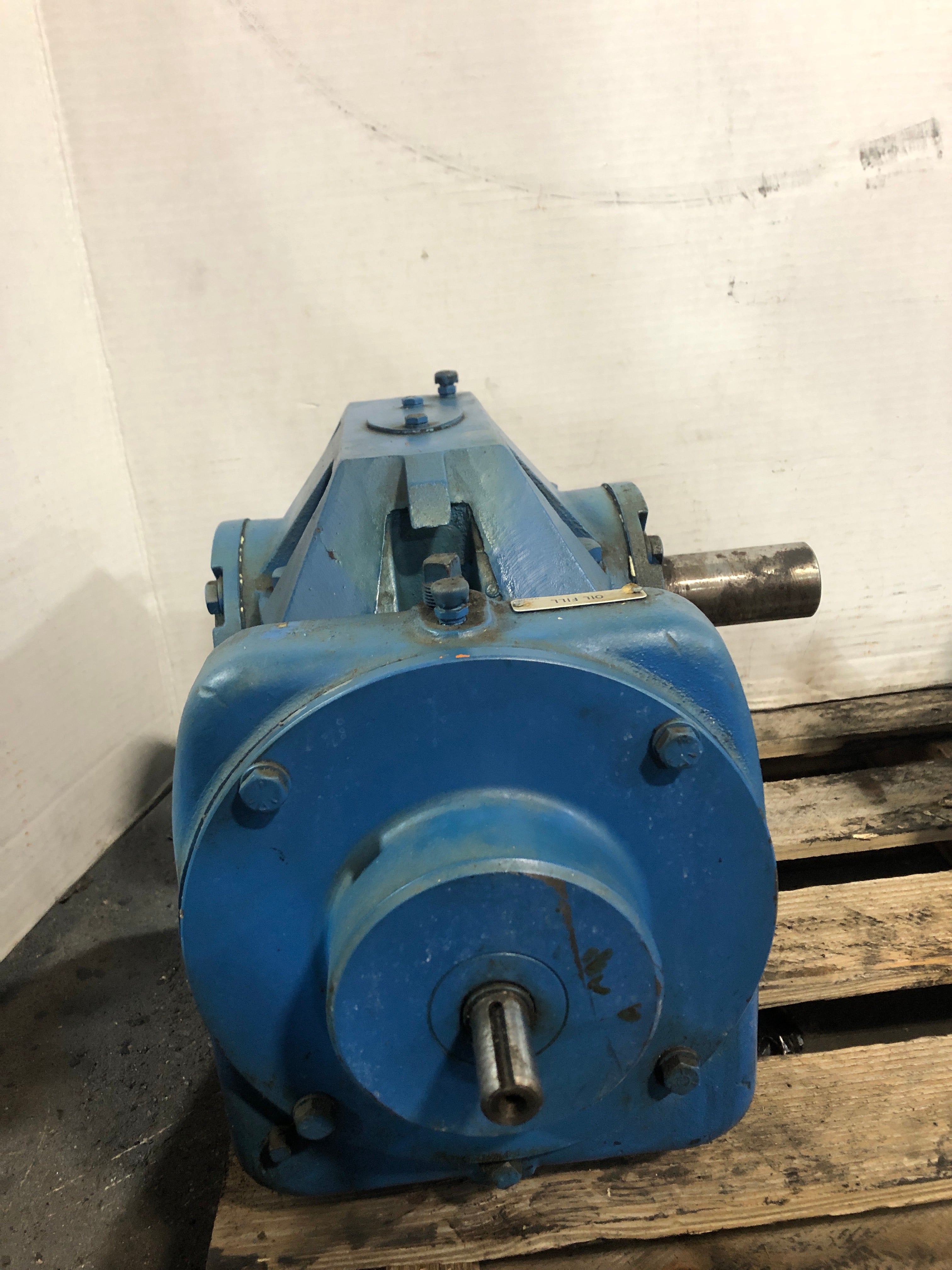 Foote-Jones HYP-HU-40 Hypower Enclosed Wormdrive Gear 248 Ratio 1.10 HP 1750 RPM