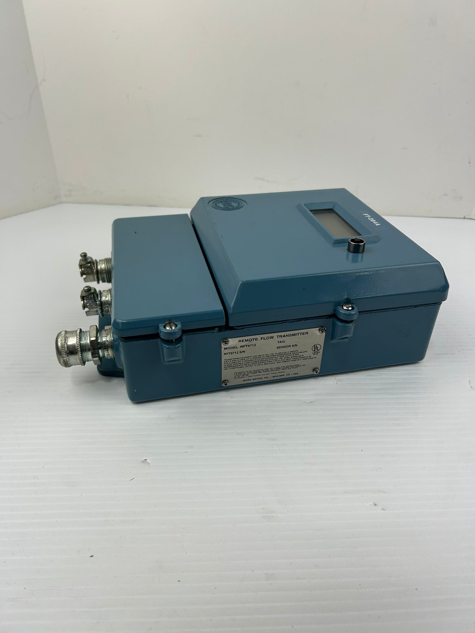 Micro Motion RFT97121PRU Remote Flow Transmitter RFT9712-1PRU