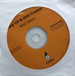Roxio Easy CD & DVD Creator Basic Edition