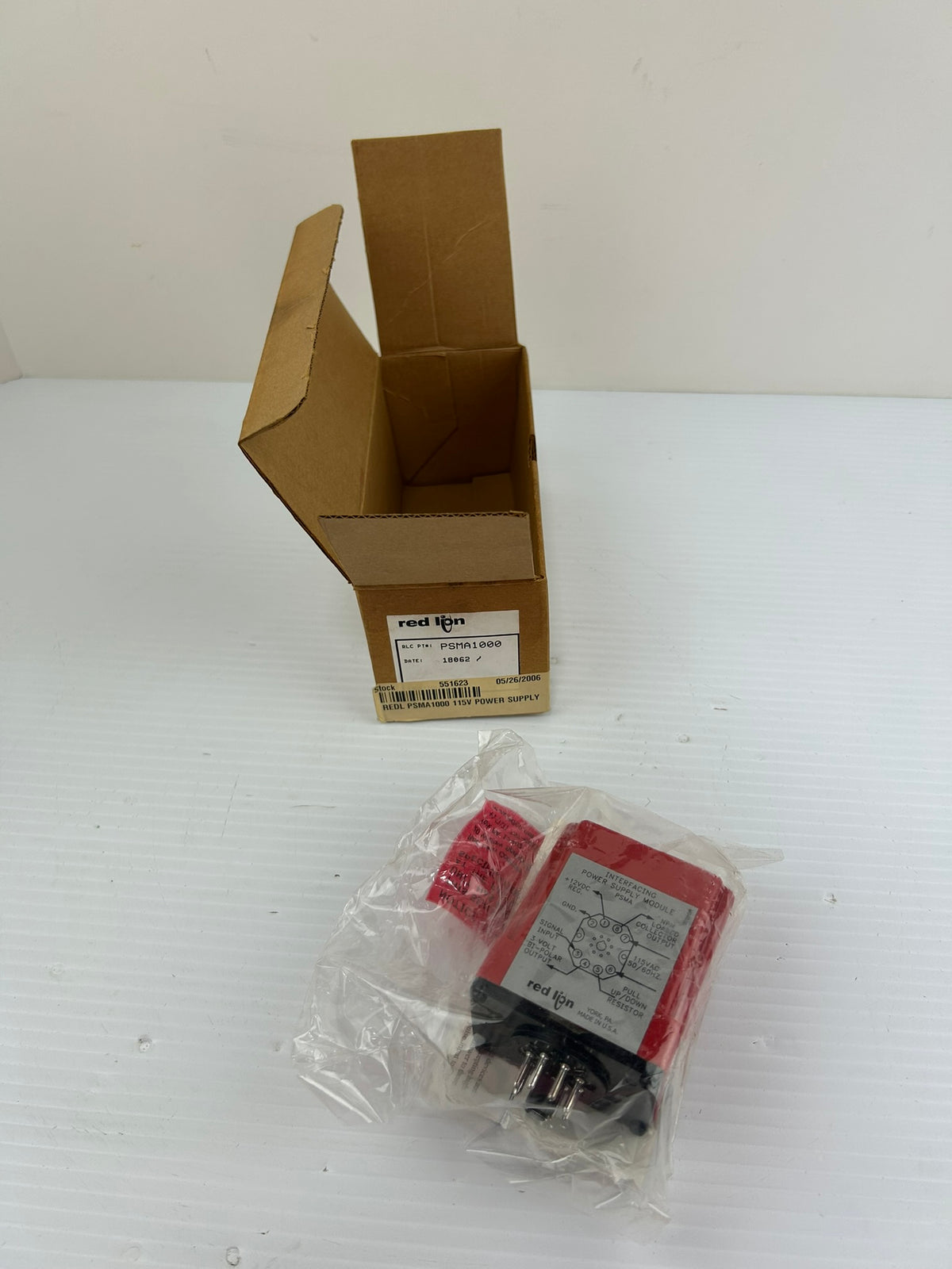 Red Lion PSMA1000 Interfacing Power Supply Module 115VAC 50/60Hz NPN Output