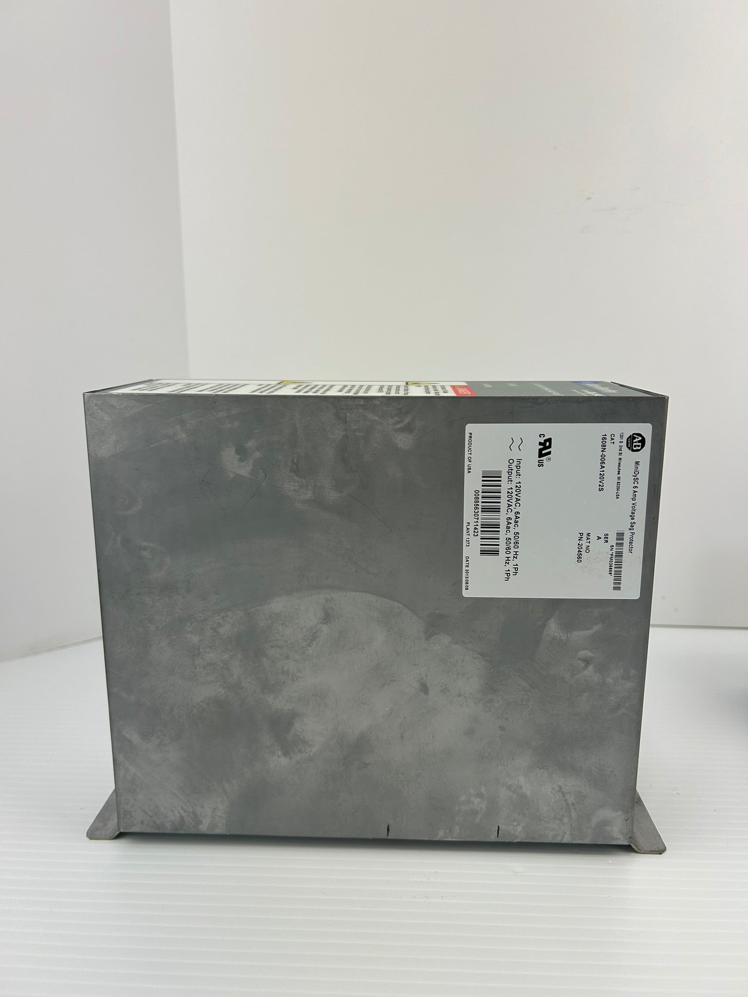 Allen-Bradley 1608N-006A120V2S MiniDySC Voltage Sag Protector Ser A 120V 6A 1PH