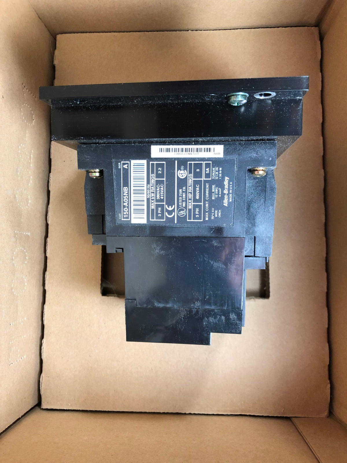 Allen-Bradley Smart Motor 150 SMC-2 Controller 150-A05NB Series A