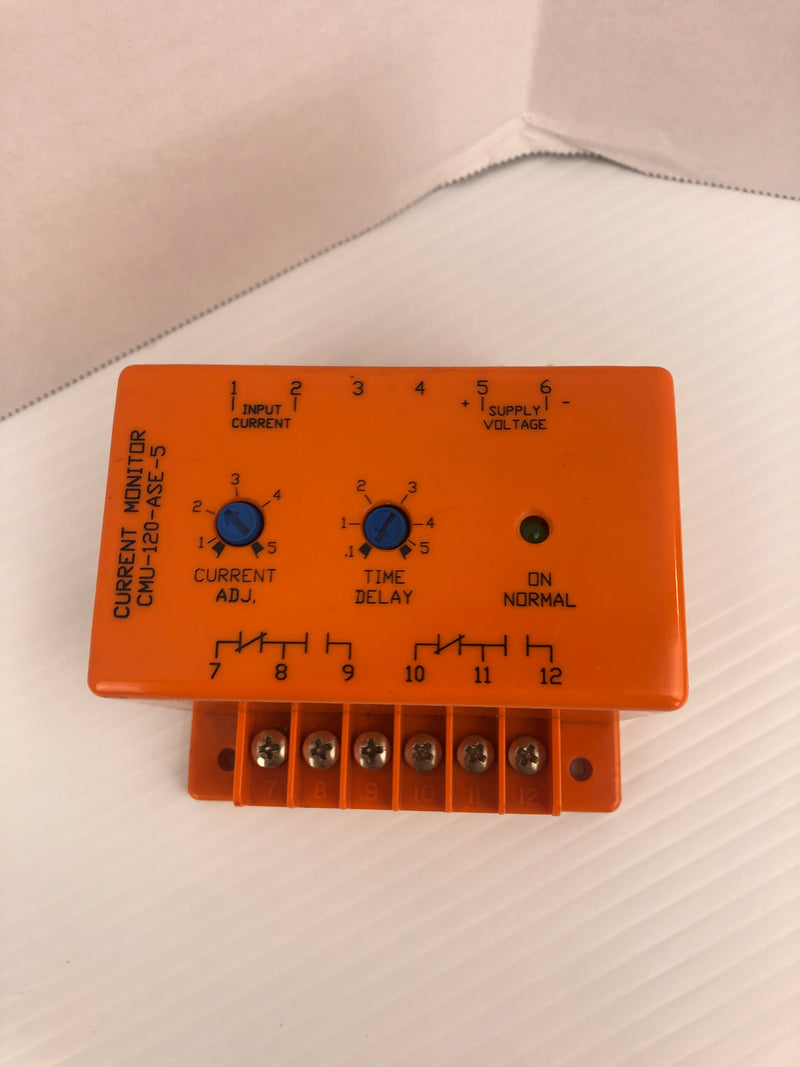 ACT CMU-120-ASE-5 Current Monitor Relay 120VAC 10A