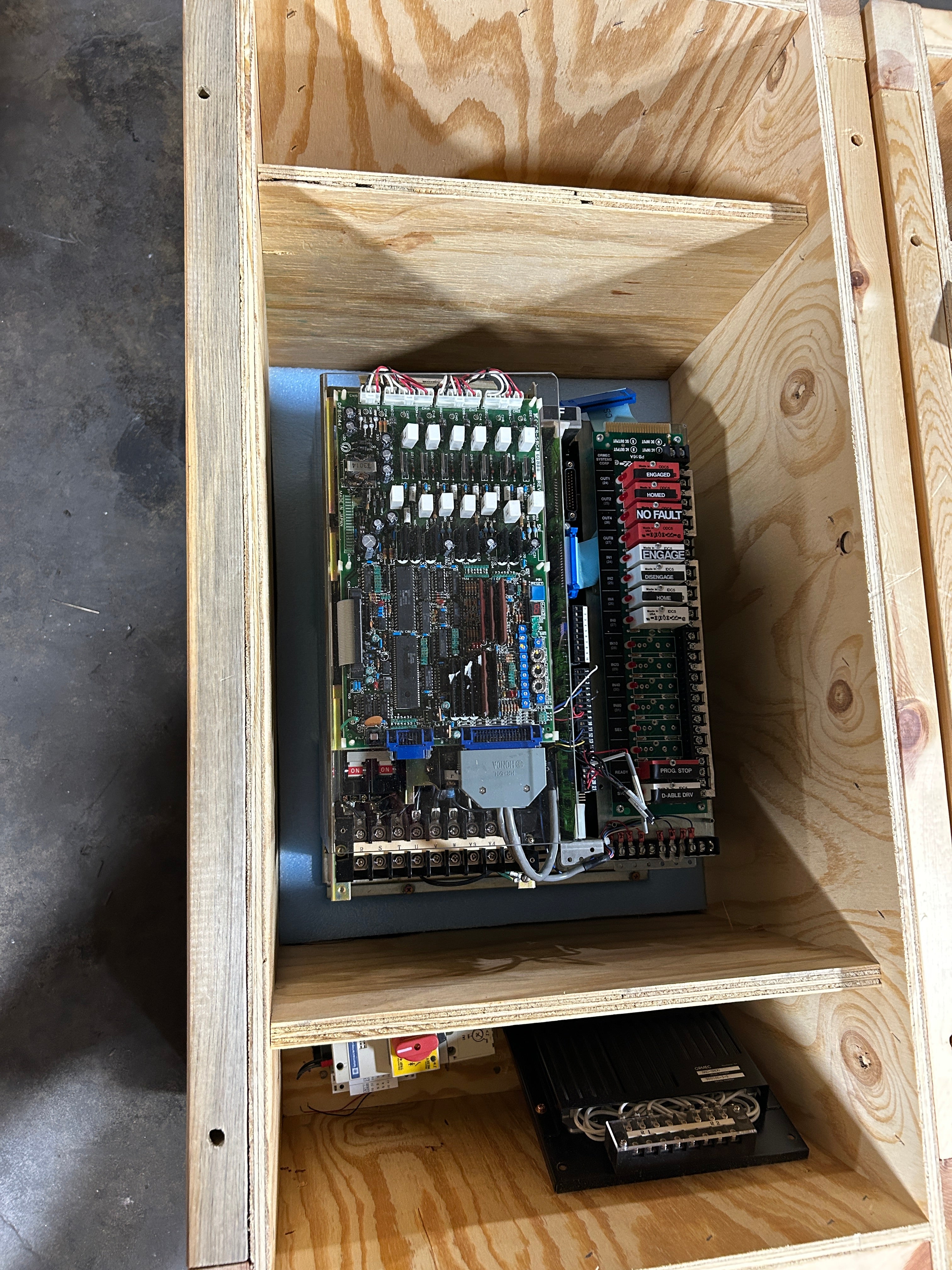 Ormec MCS-S45H*227A Servo Drive Assembly SAC-SDRU Breaker LF-330 Noise Filter