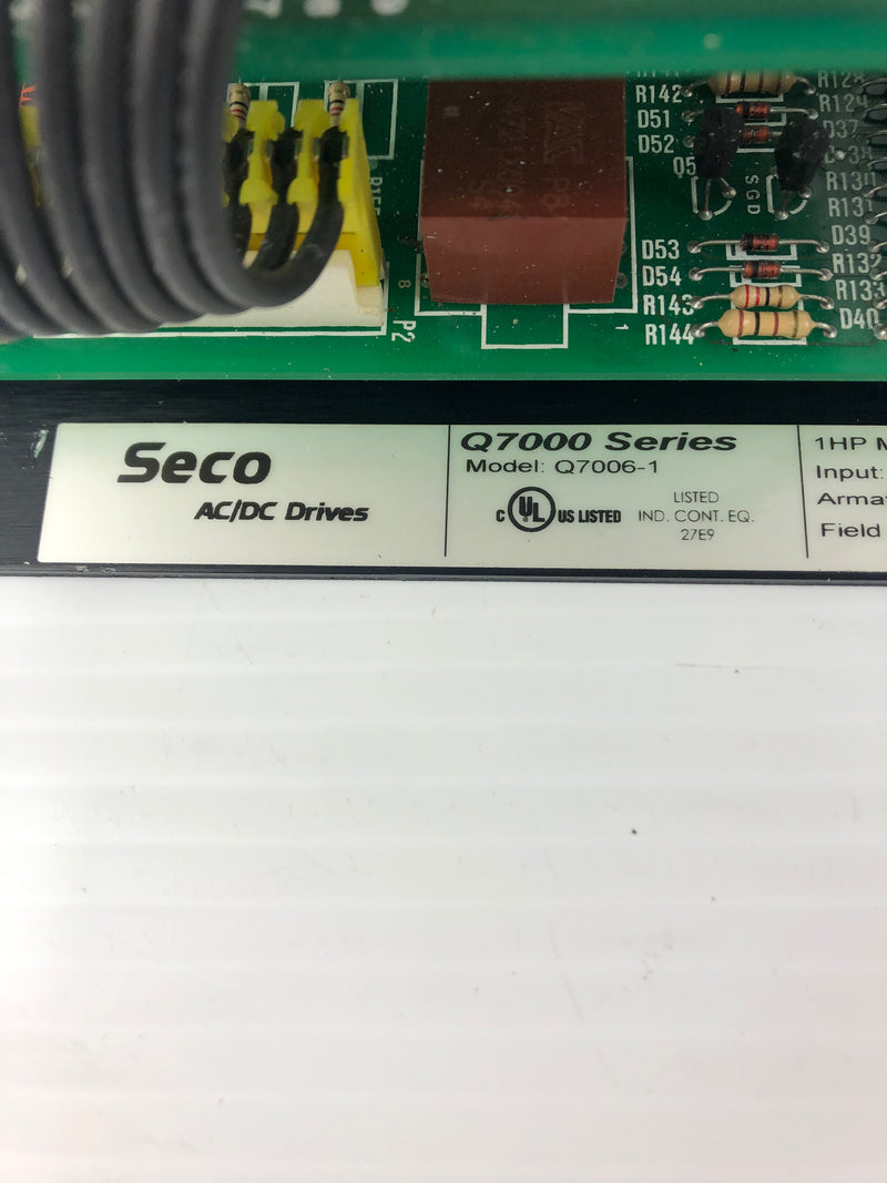 Seco Q7006-1 Drive Daughter Circuit Board Ser. Q7000 115/230VAC 7A 1HP 50/60Hz