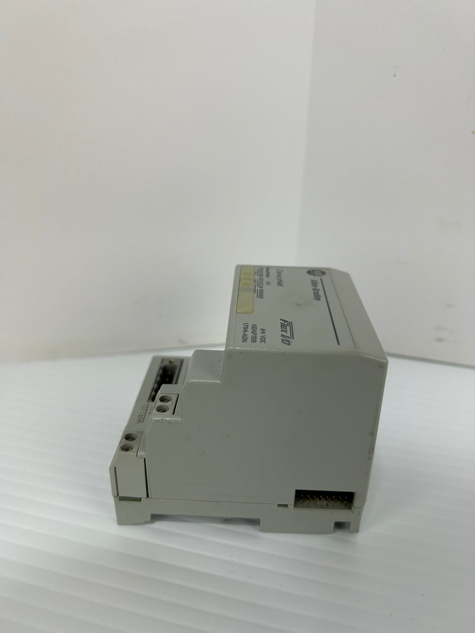 Allen-Bradley 1794-ADN DeviceNet Flex I/O Adapter Ser B Rev B01 F/W Rev G 24VDC