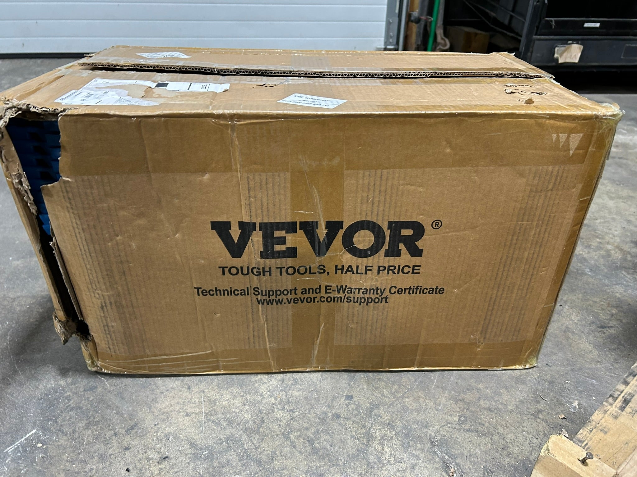 Vevor 30*30*1.5cm-U Drainage Mat Blue 12" x 12" - Box of 50