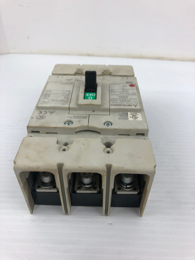 Mitsubishi NF250-SVU No-Fuse Breaker 250A 3 Pole NF250-SVU3250