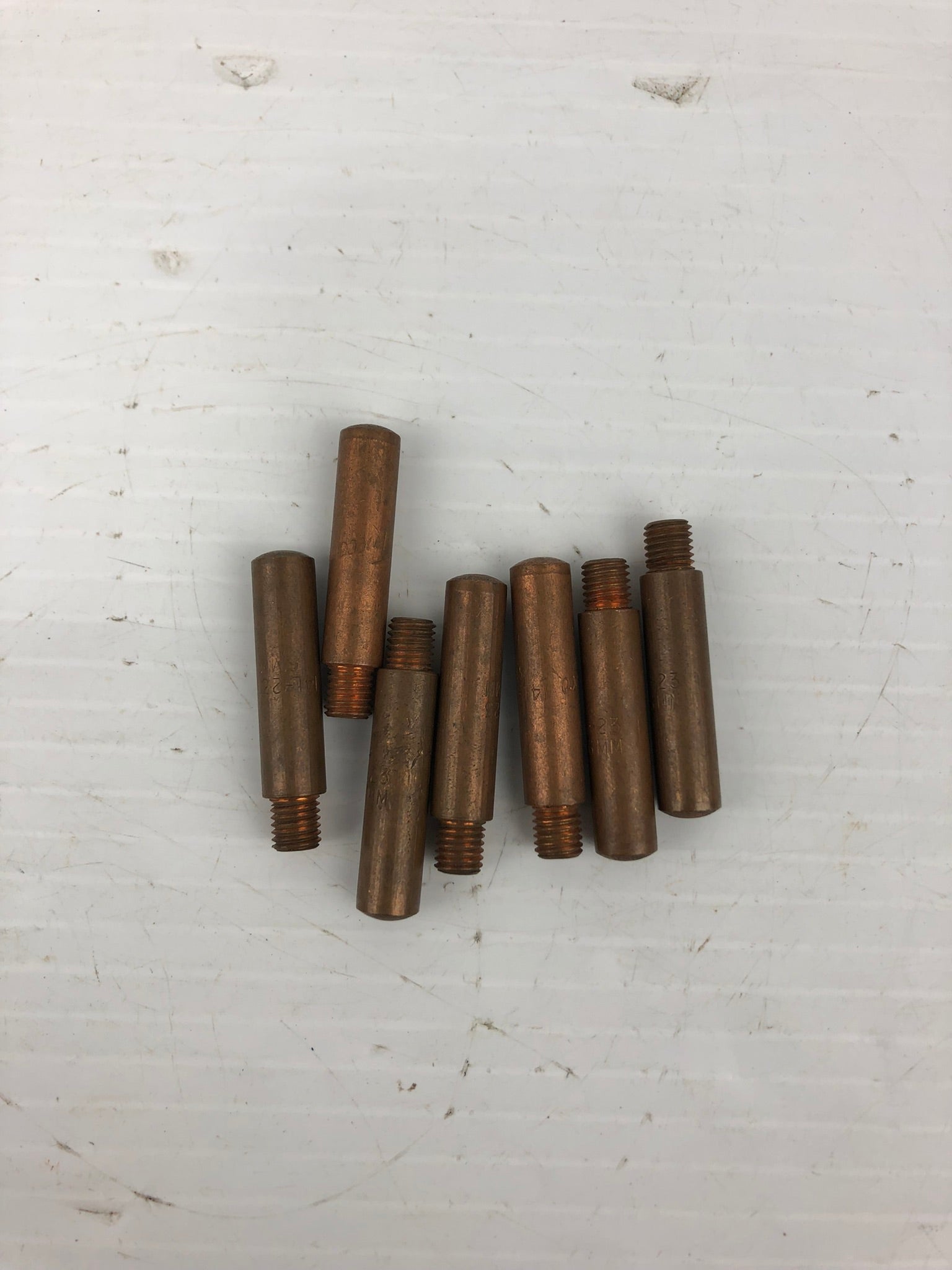 Tweco 14L-23 .6mm Weld Contact Tips - Lot of 7