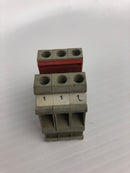 Phoenix Contact UT6 Terminal Block 600V 50A 3P - Lot of 24