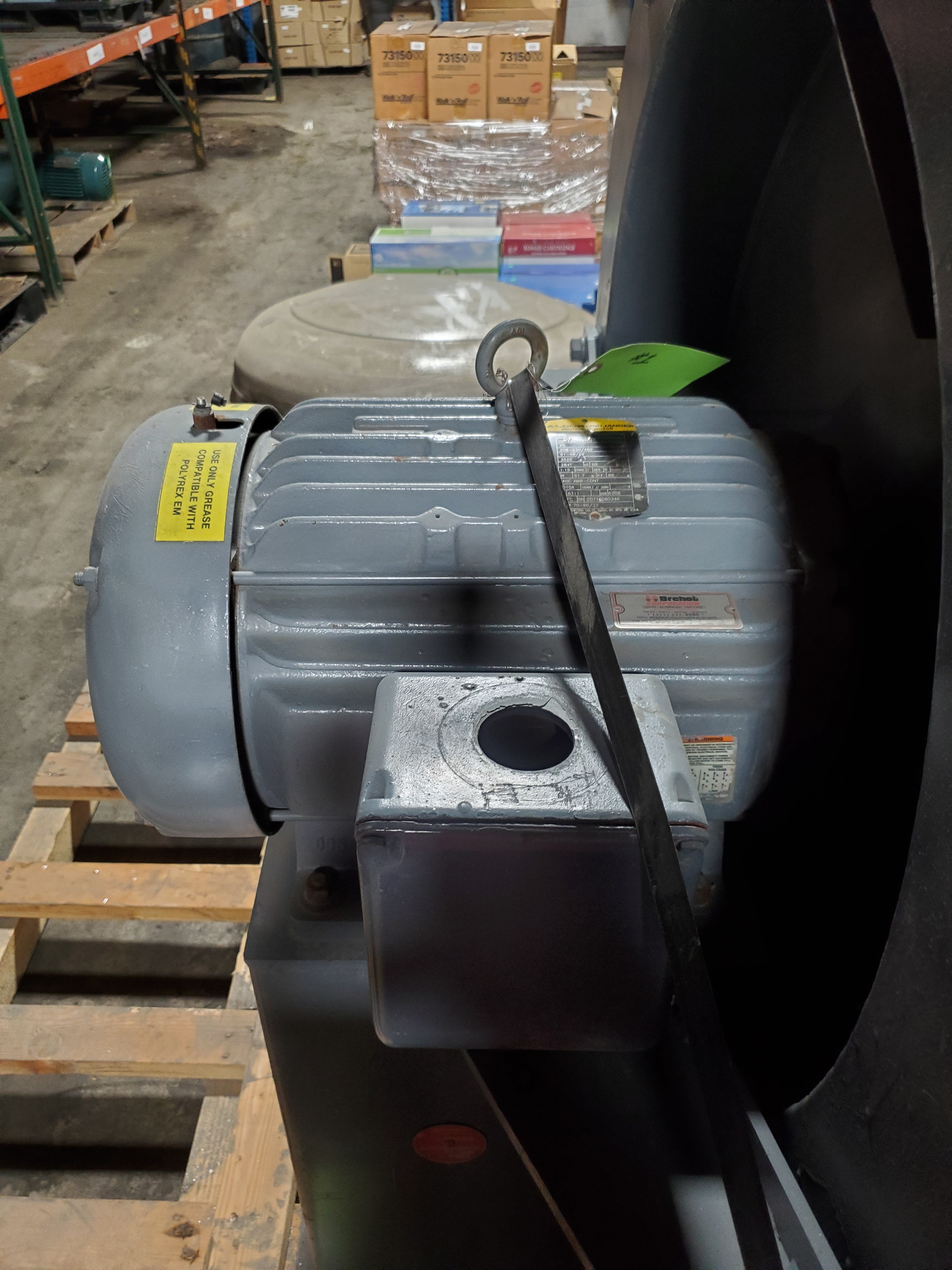 North American 2127328 Turbo Blower with Baldor 09F436Y147H2 Industrial Motor
