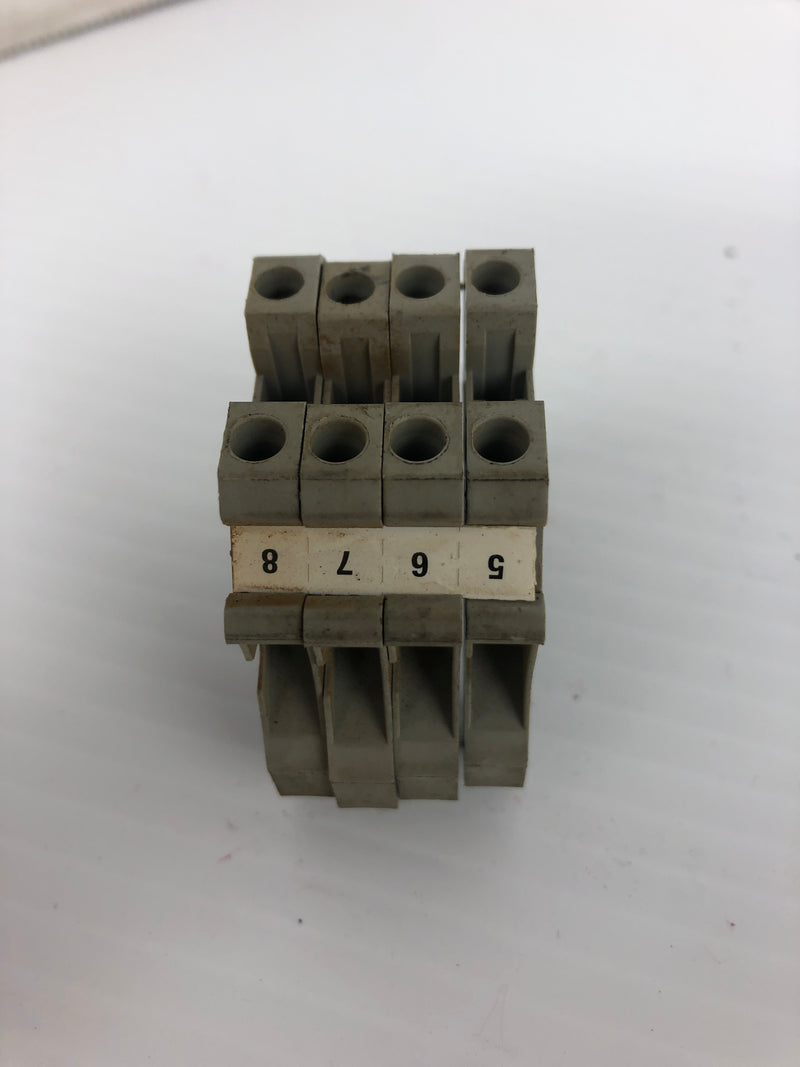 Phoenix Contact UT4 Terminal Block 1000V 4mm² 30A 4P - Lot of 4