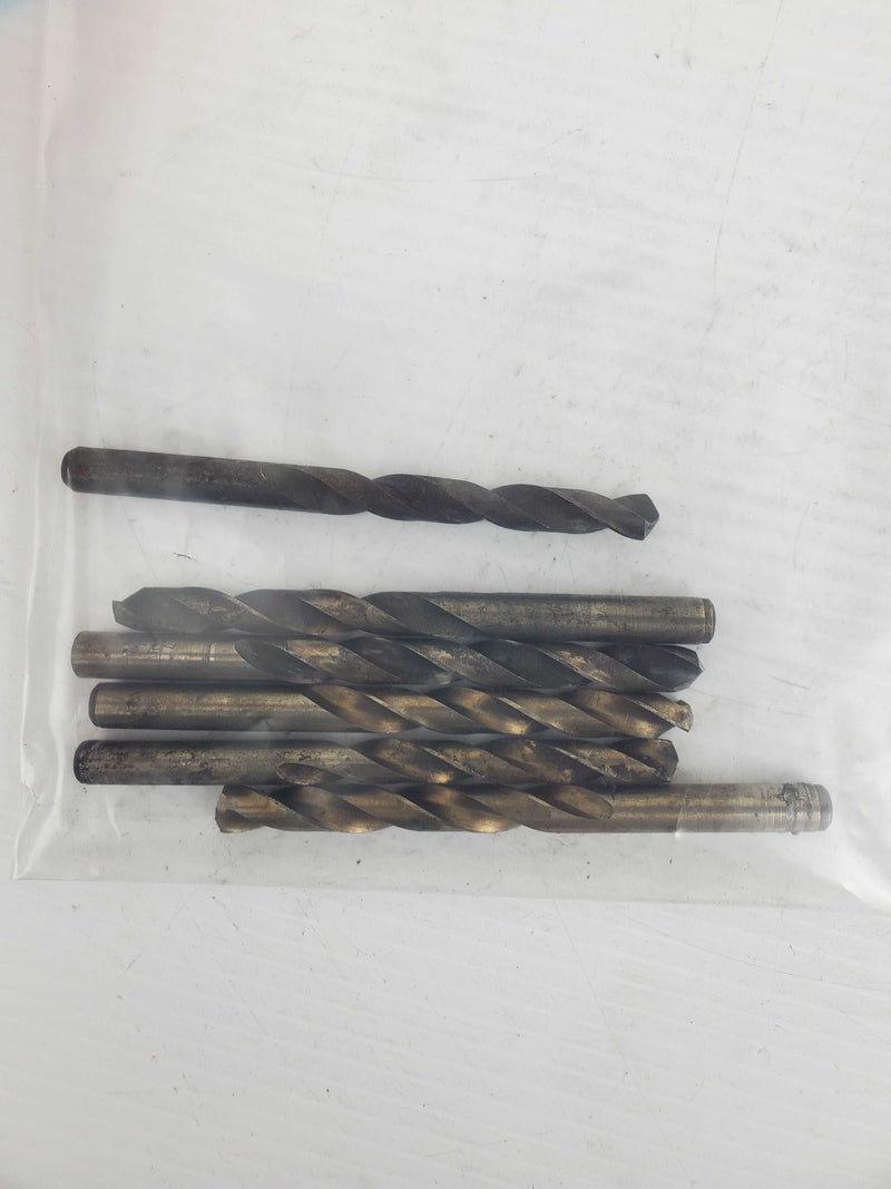 27/64 Drill Bits (lot of 6)