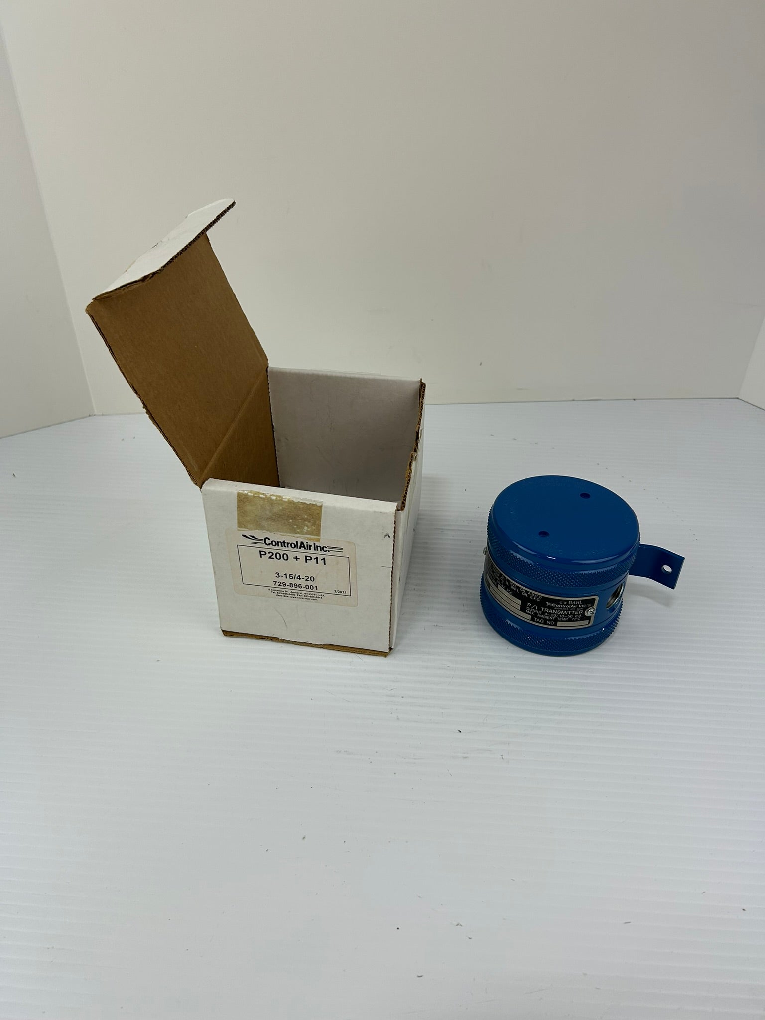 Control Air Inc P200+P11 Electropneumatic I/P Transducer